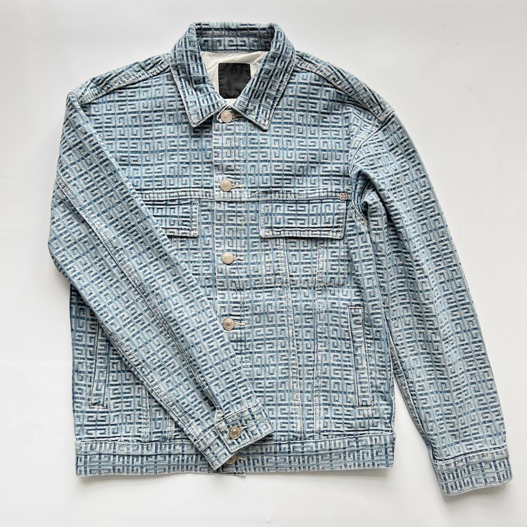 Givenchy Jacket In 4G Denim YF2012   (50% Off Sale) - EUR FASHION