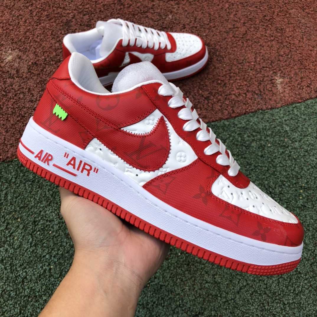Louis Vuitton x Nike Air Force 1 Low Sneaker    - EUR FASHION