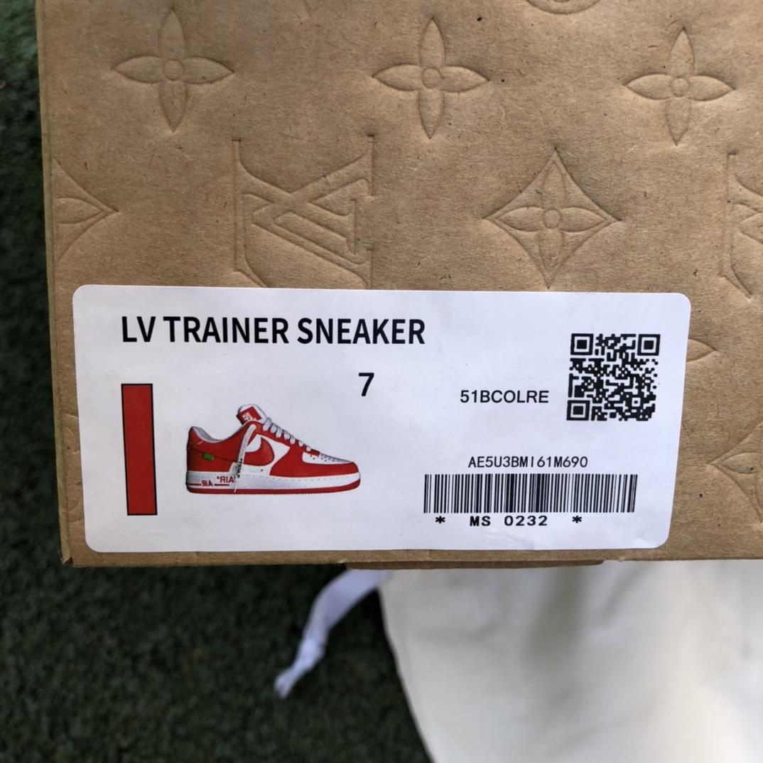 Louis Vuitton x Nike Air Force 1 Low Sneaker    - EUR FASHION