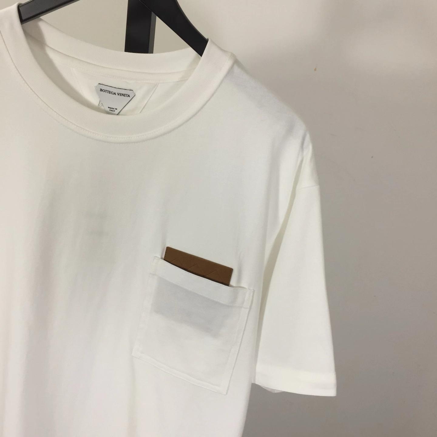 Bottega Veneta Pima Cotton Jersey T-Shirt   - EUR FASHION