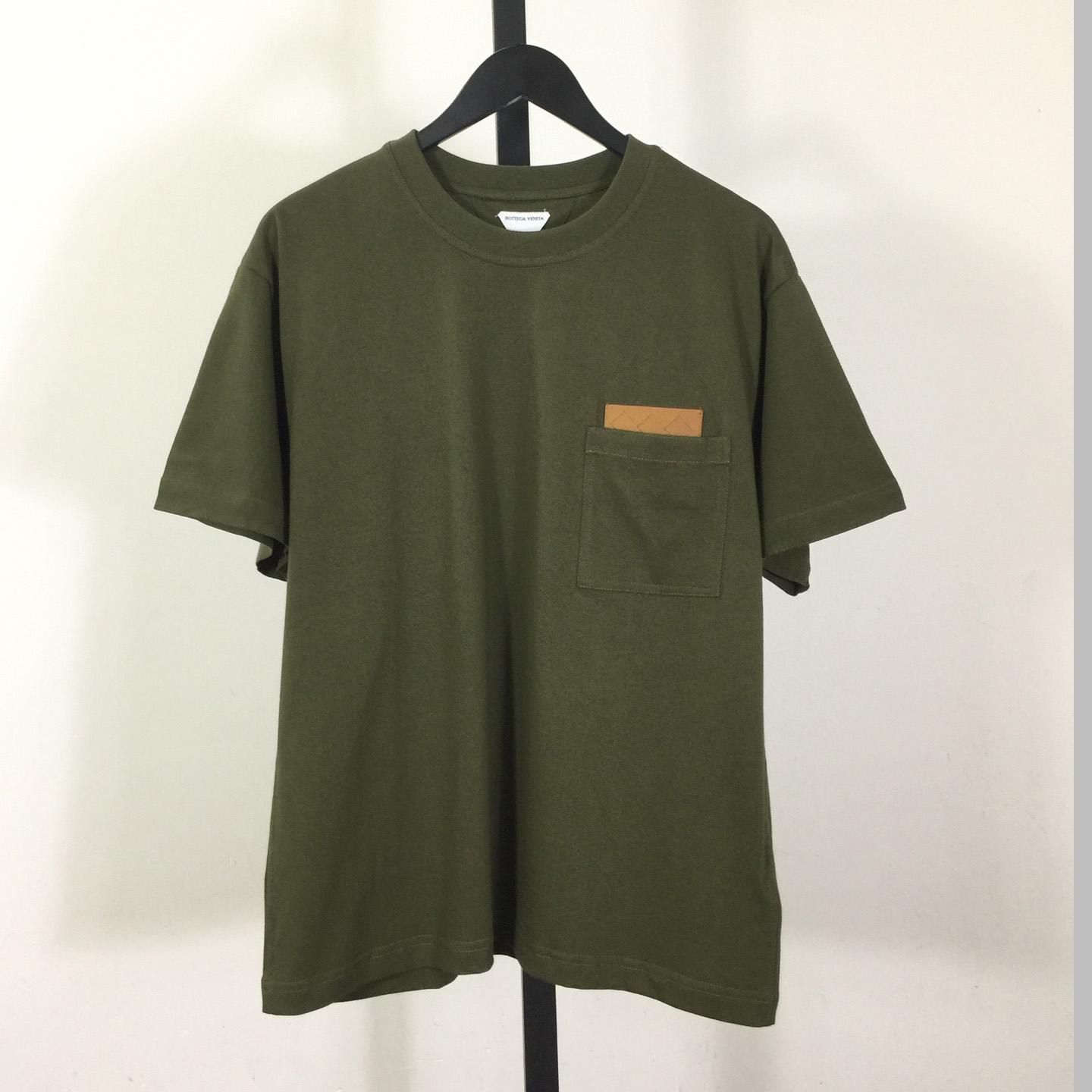 Bottega Veneta Pima Cotton Jersey T-Shirt   - EUR FASHION