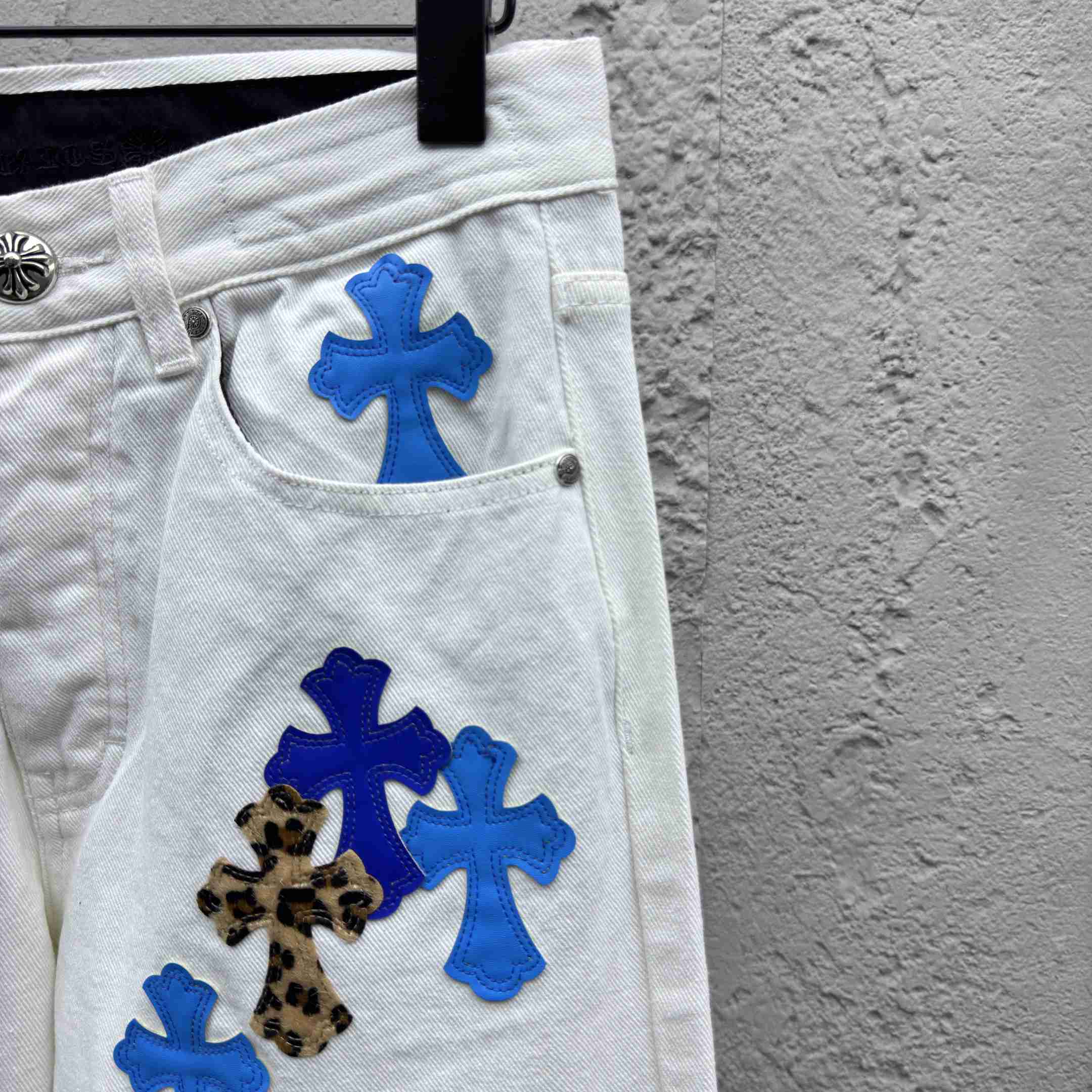Chrome Hearts Jeans - EUR FASHION