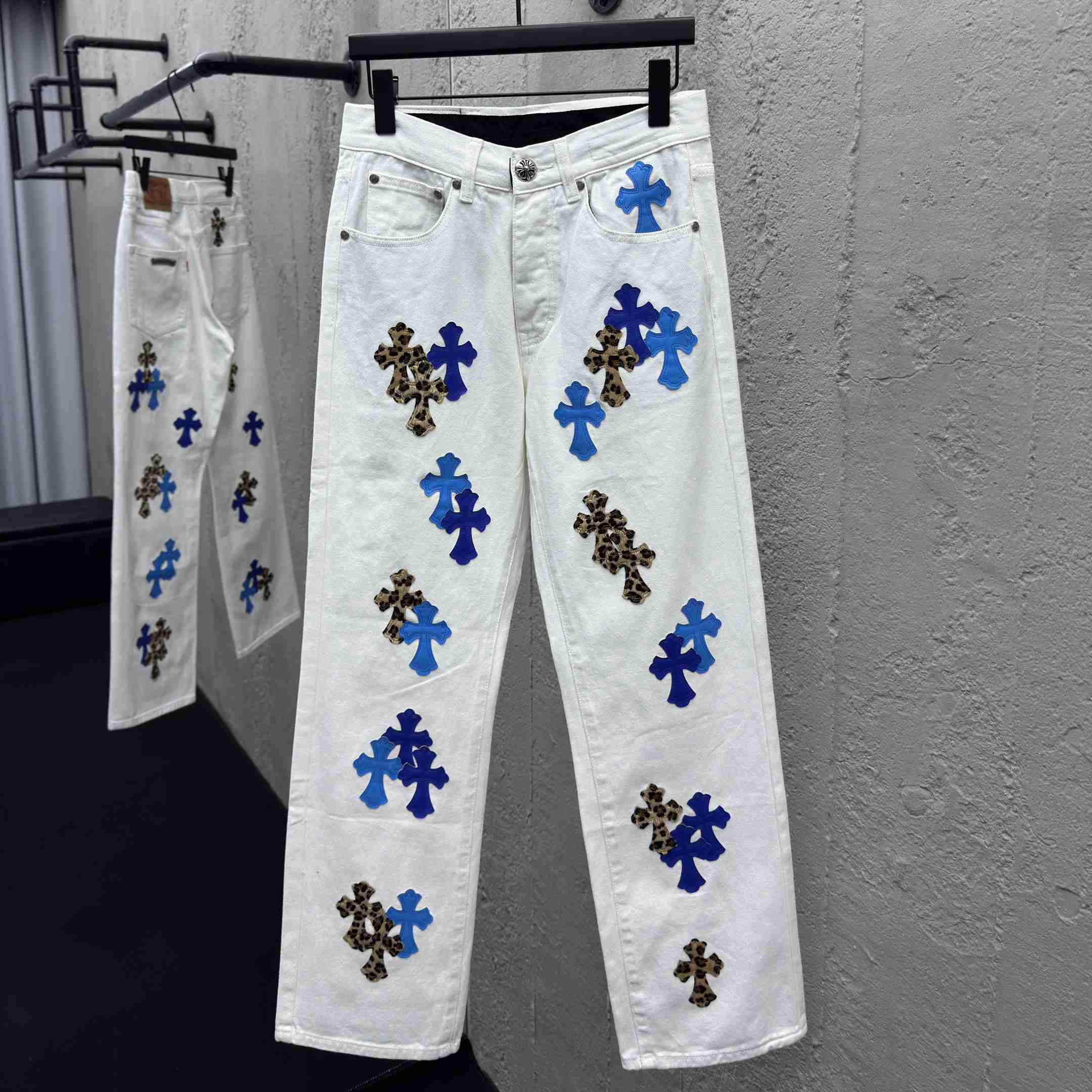Chrome Hearts Jeans - EUR FASHION