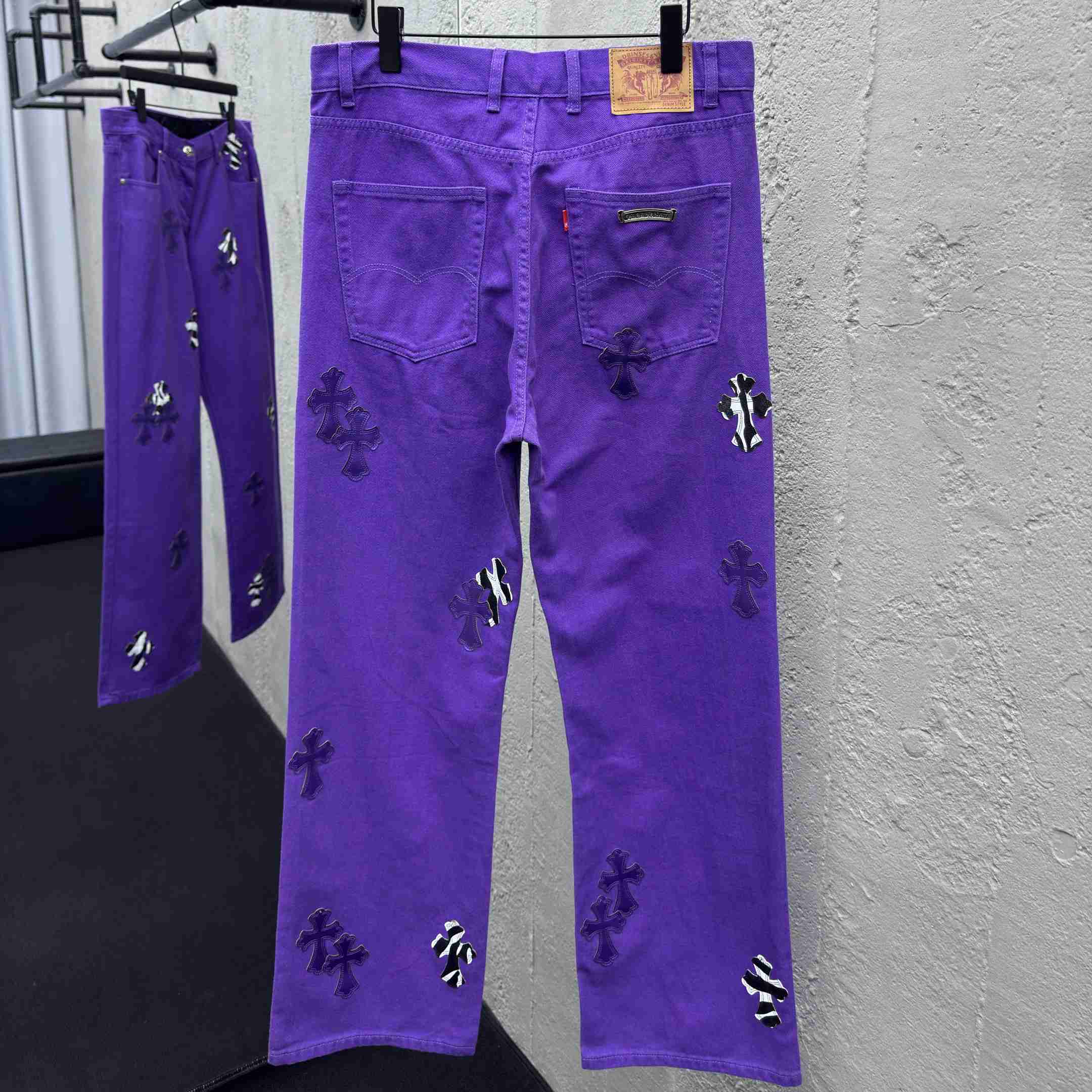Chrome Hearts Jeans - EUR FASHION