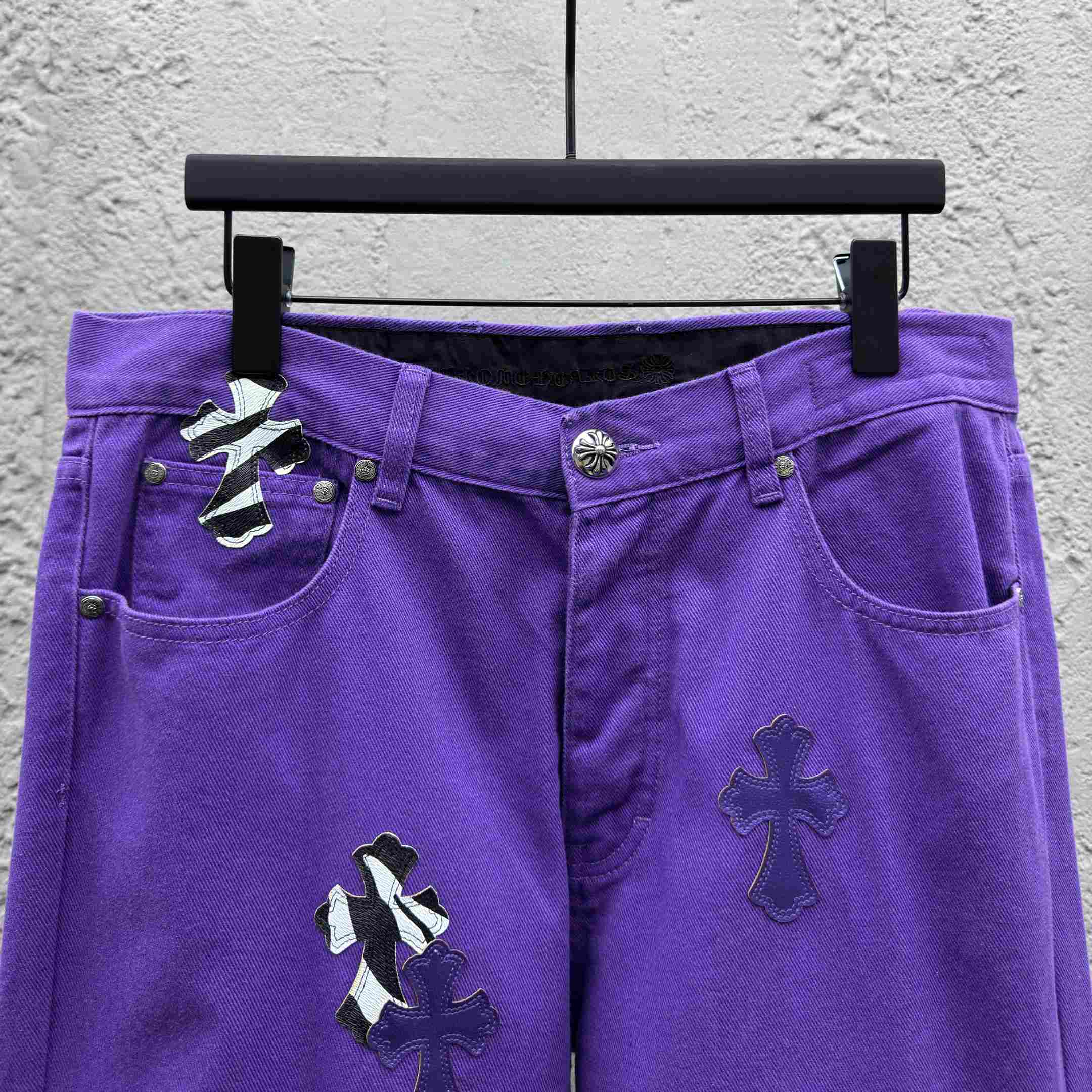 Chrome Hearts Jeans - EUR FASHION