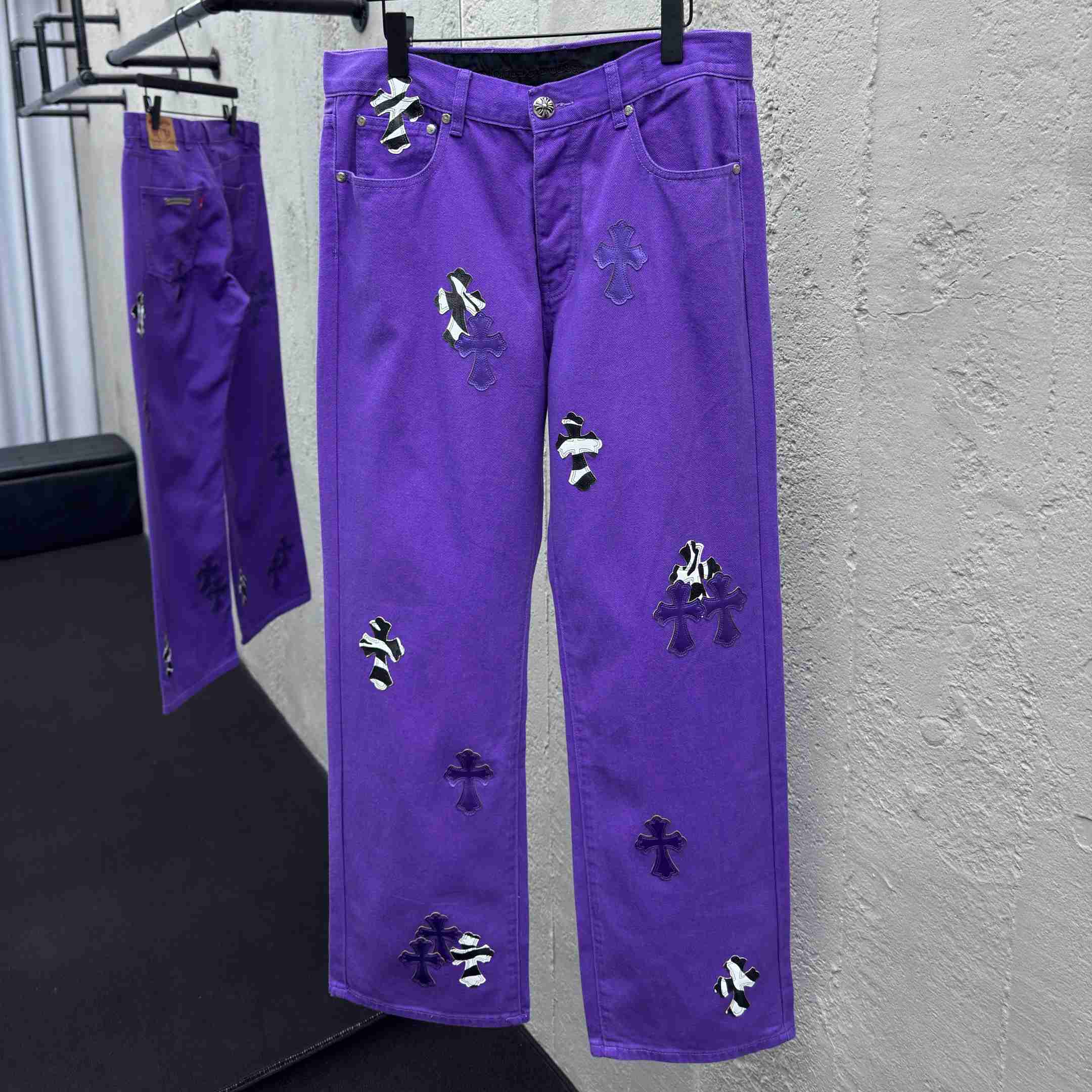 Chrome Hearts Jeans - EUR FASHION