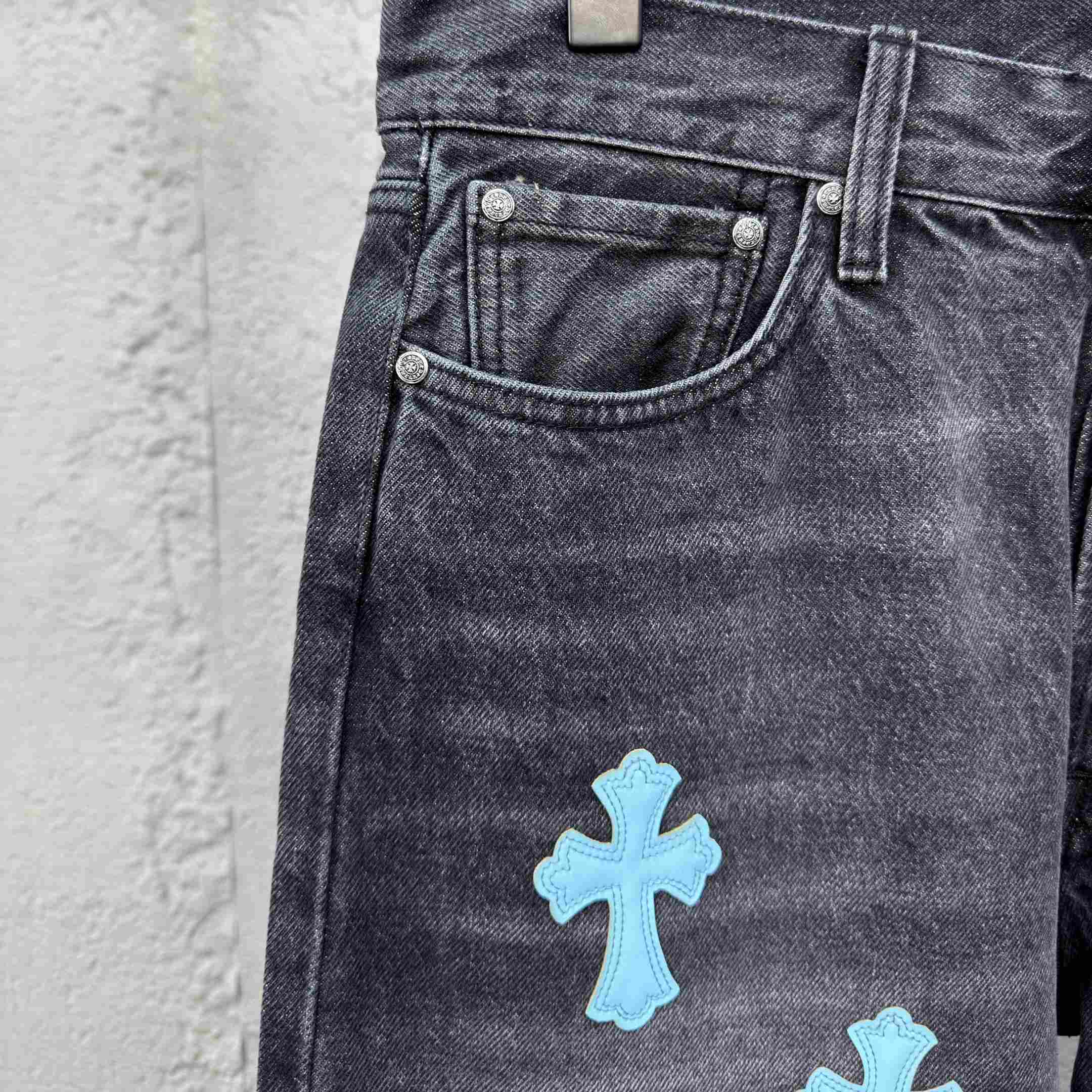 Chrome Hearts Jeans - EUR FASHION