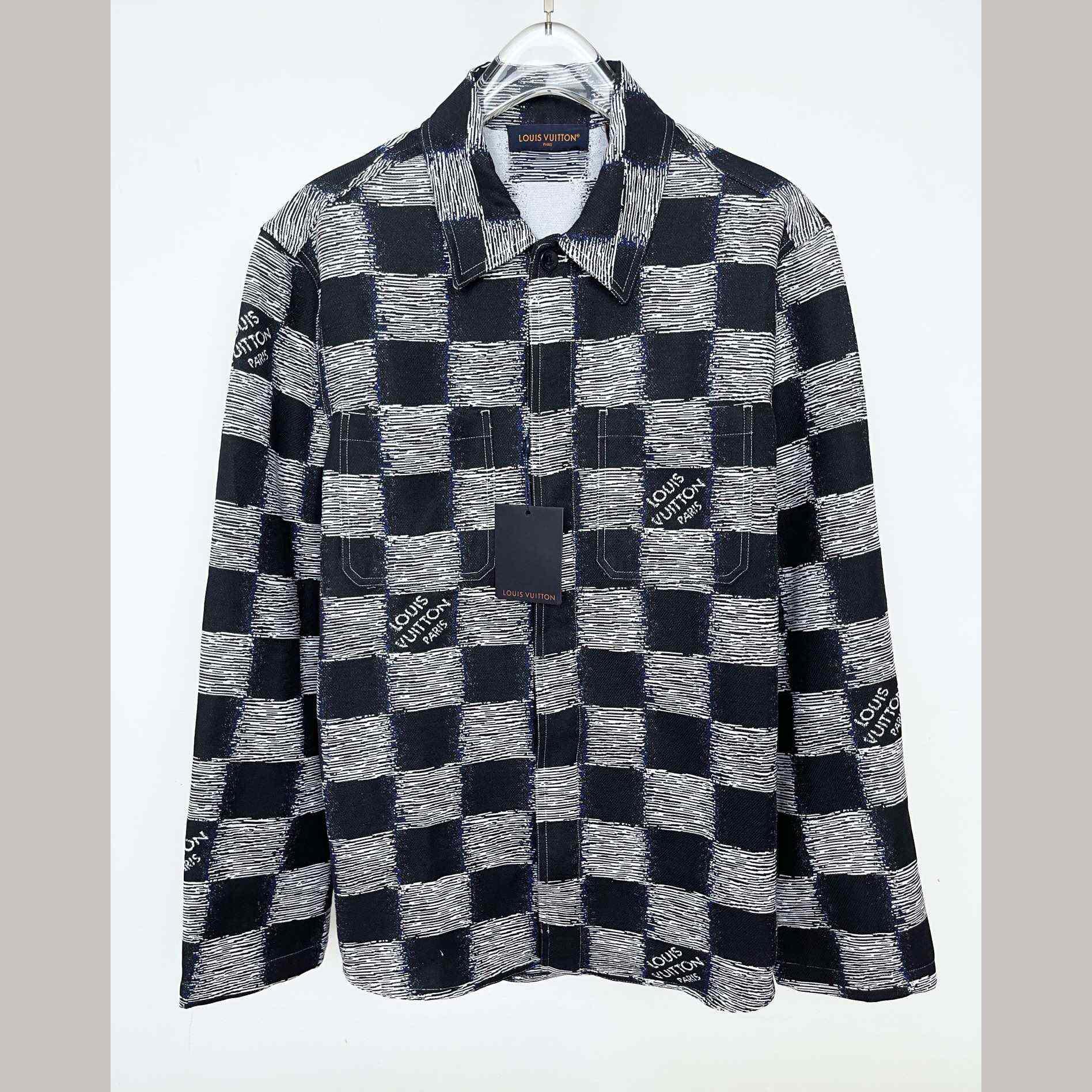 Louis Vuitton Damier Wool Overshirt yf1212 (50% Off Sale) - EUR FASHION