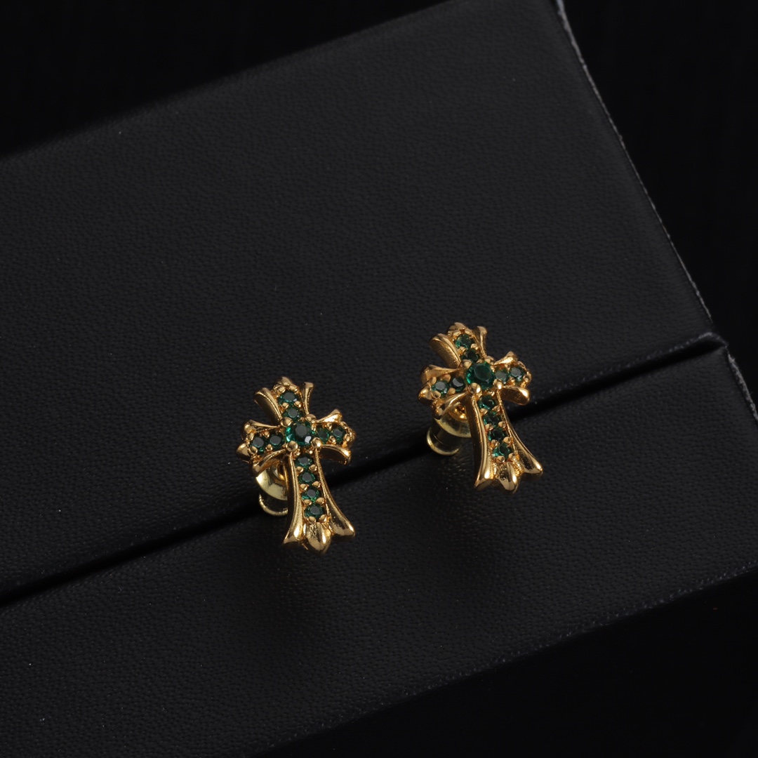 Chrome Heart Earrings - EUR FASHION