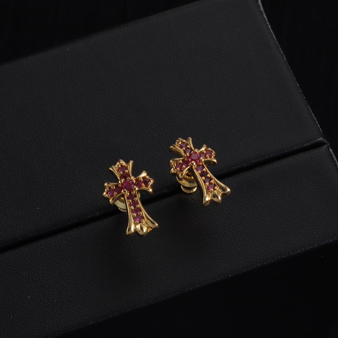 Chrome Heart Earrings - EUR FASHION