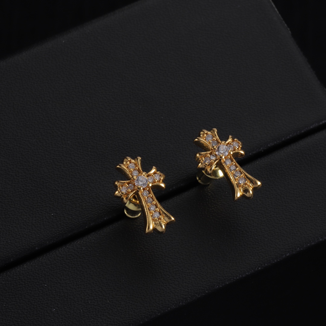 Chrome Heart Earrings - EUR FASHION