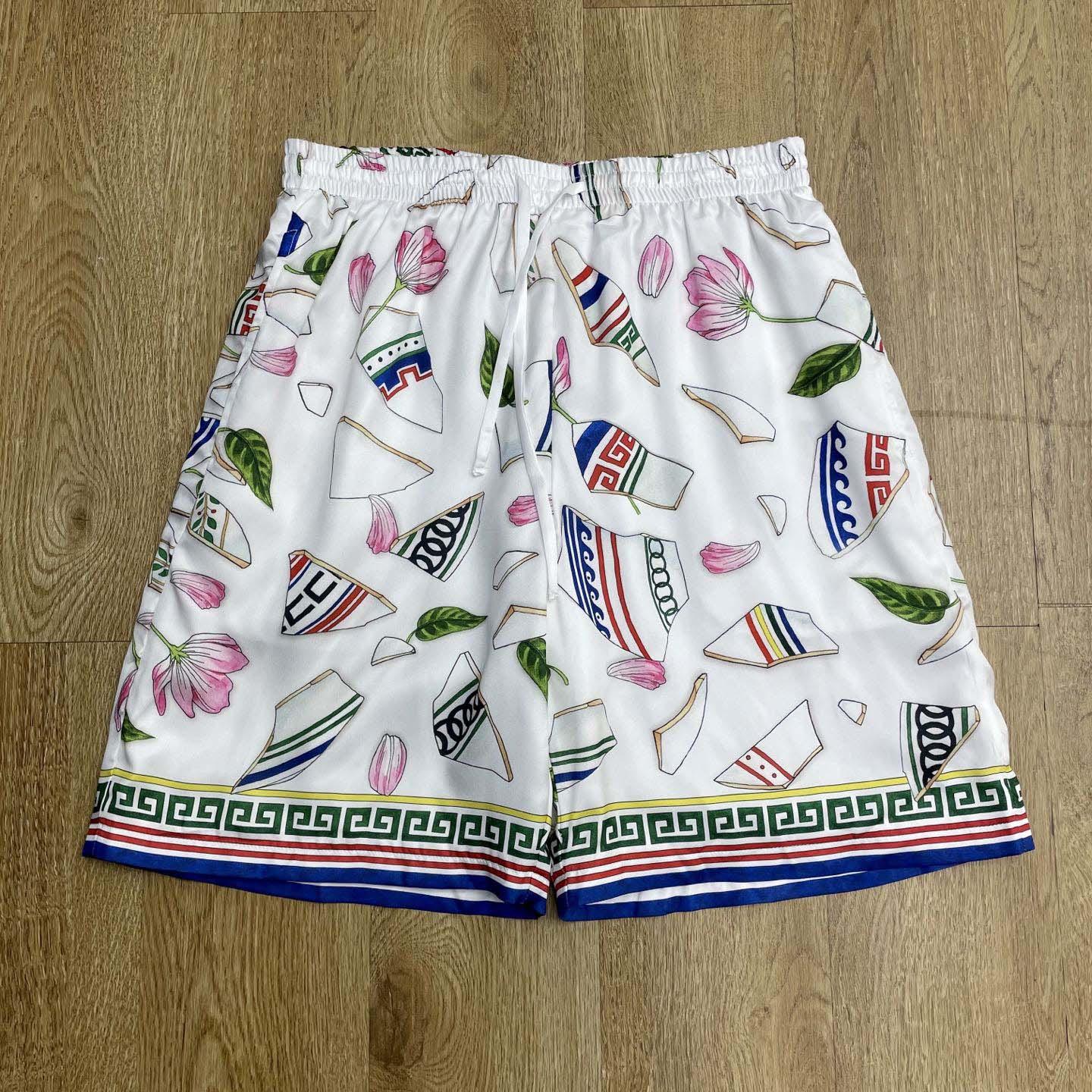Casablanca Drawstring Shorts   CA3532 - EUR FASHION