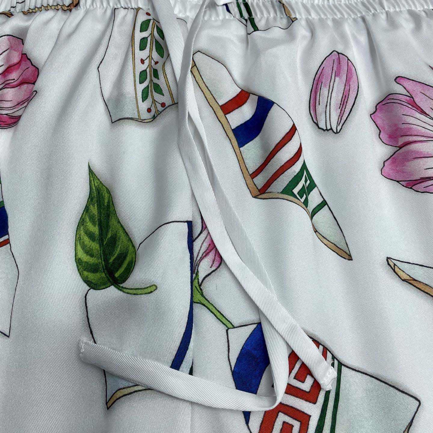 Casablanca Drawstring Shorts   CA3532 - EUR FASHION