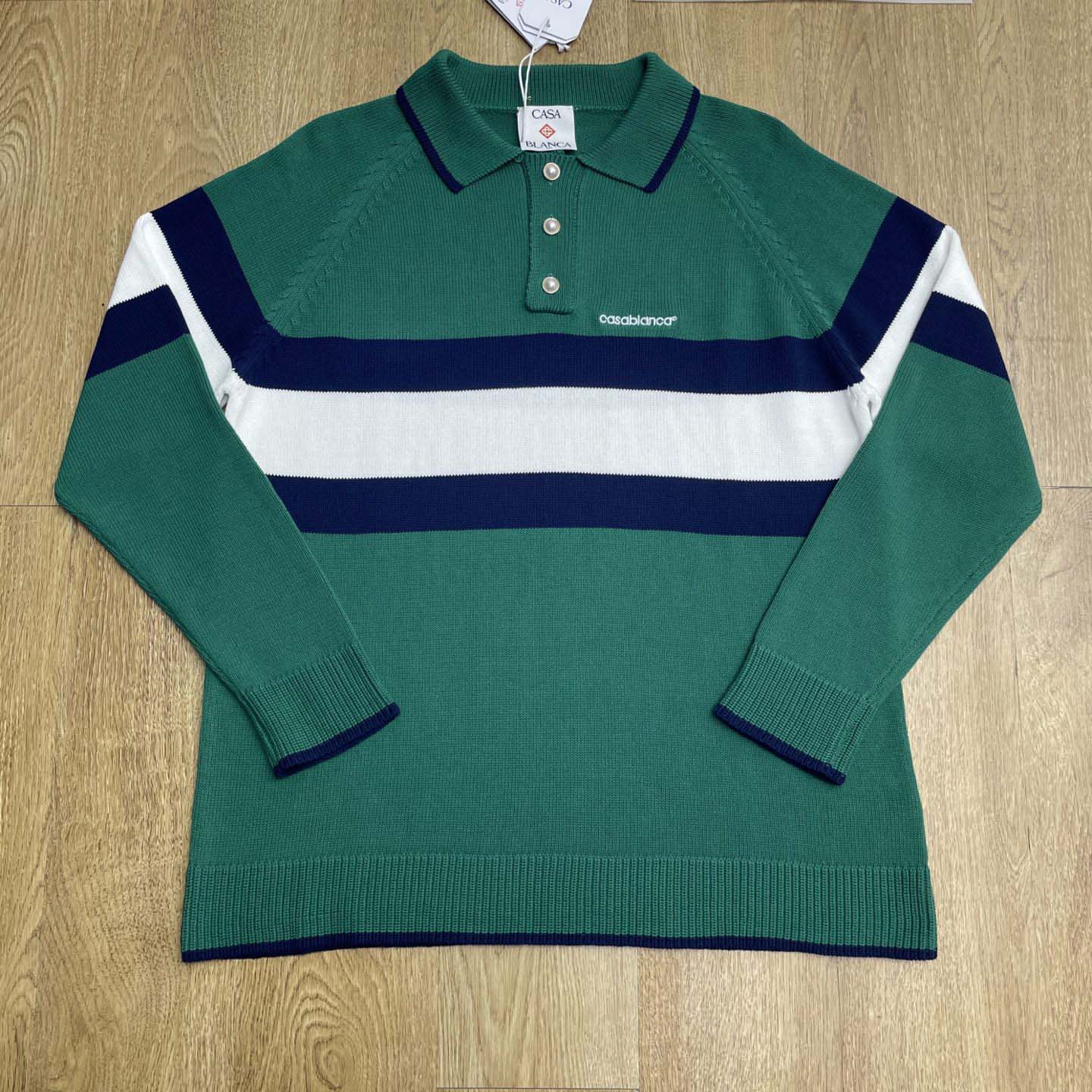 Casablanca Colourblock Polo Shirt    D0088 - EUR FASHION
