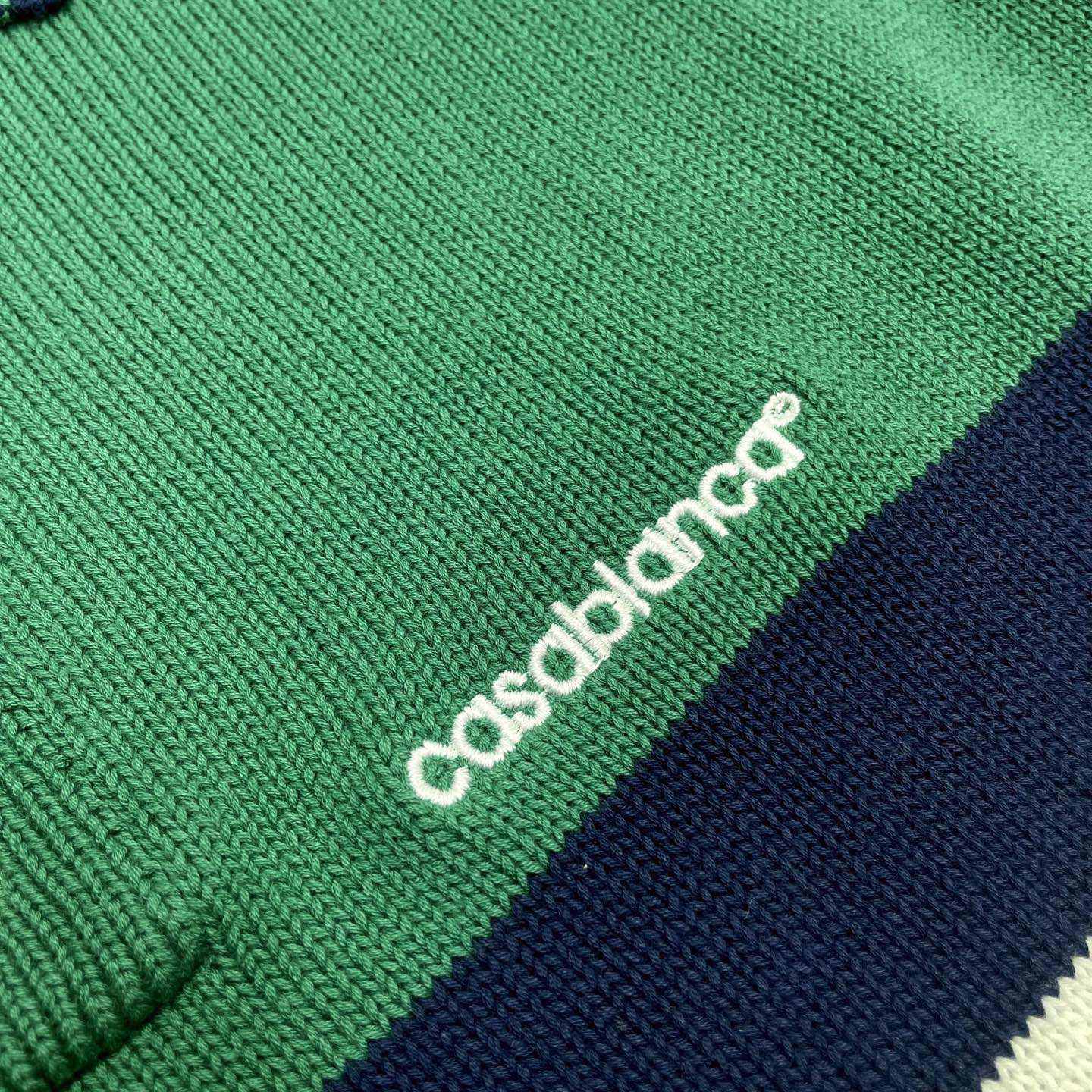 Casablanca Colourblock Polo Shirt    D0088 - EUR FASHION
