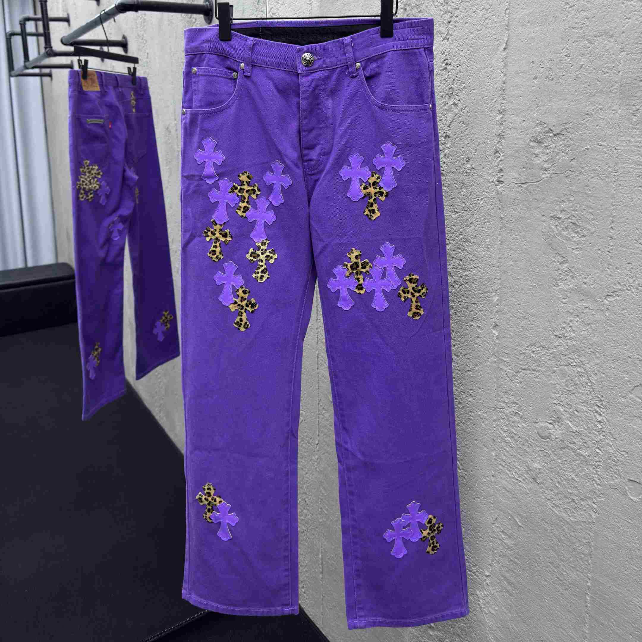 Chrome Hearts Jeans - EUR FASHION