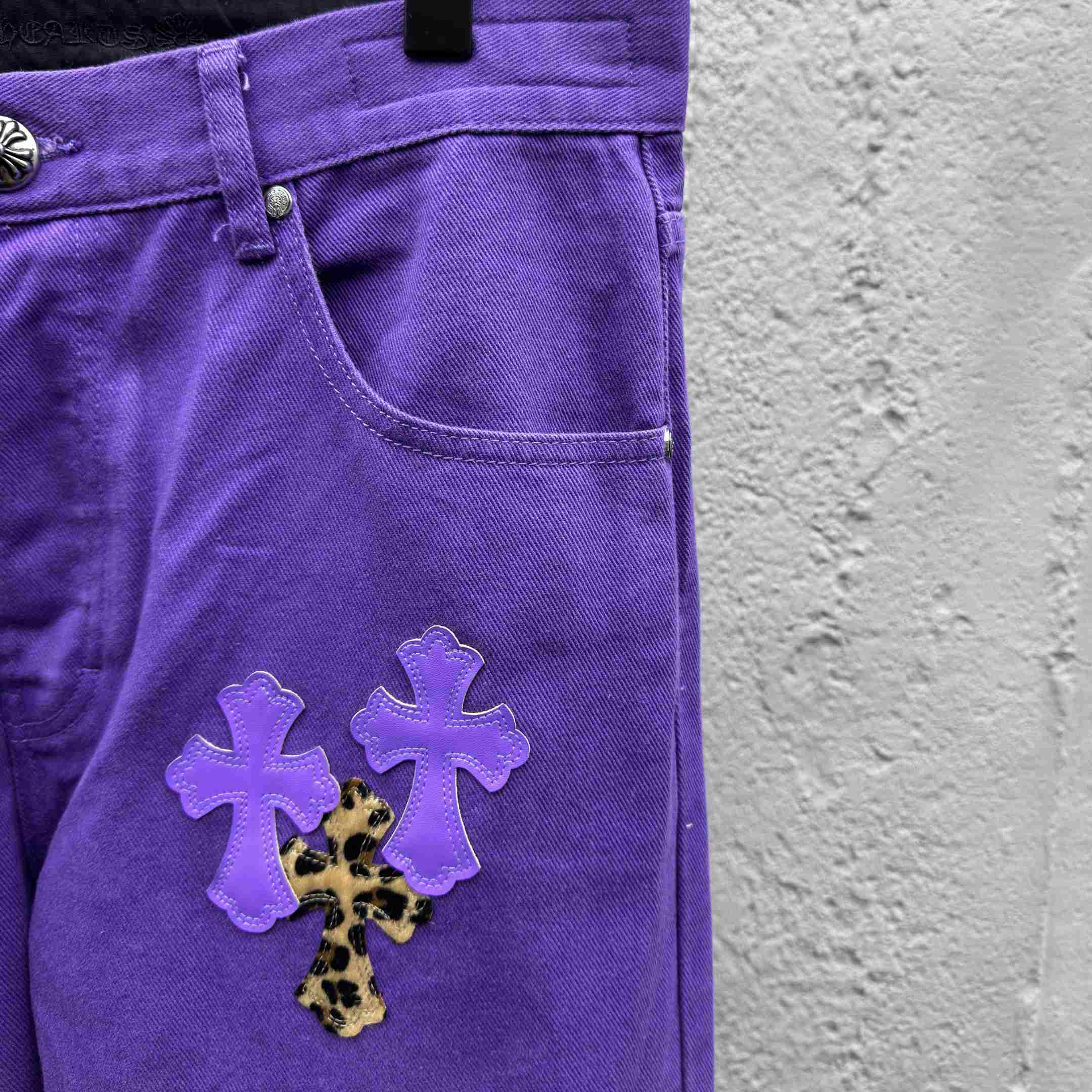 Chrome Hearts Jeans - EUR FASHION