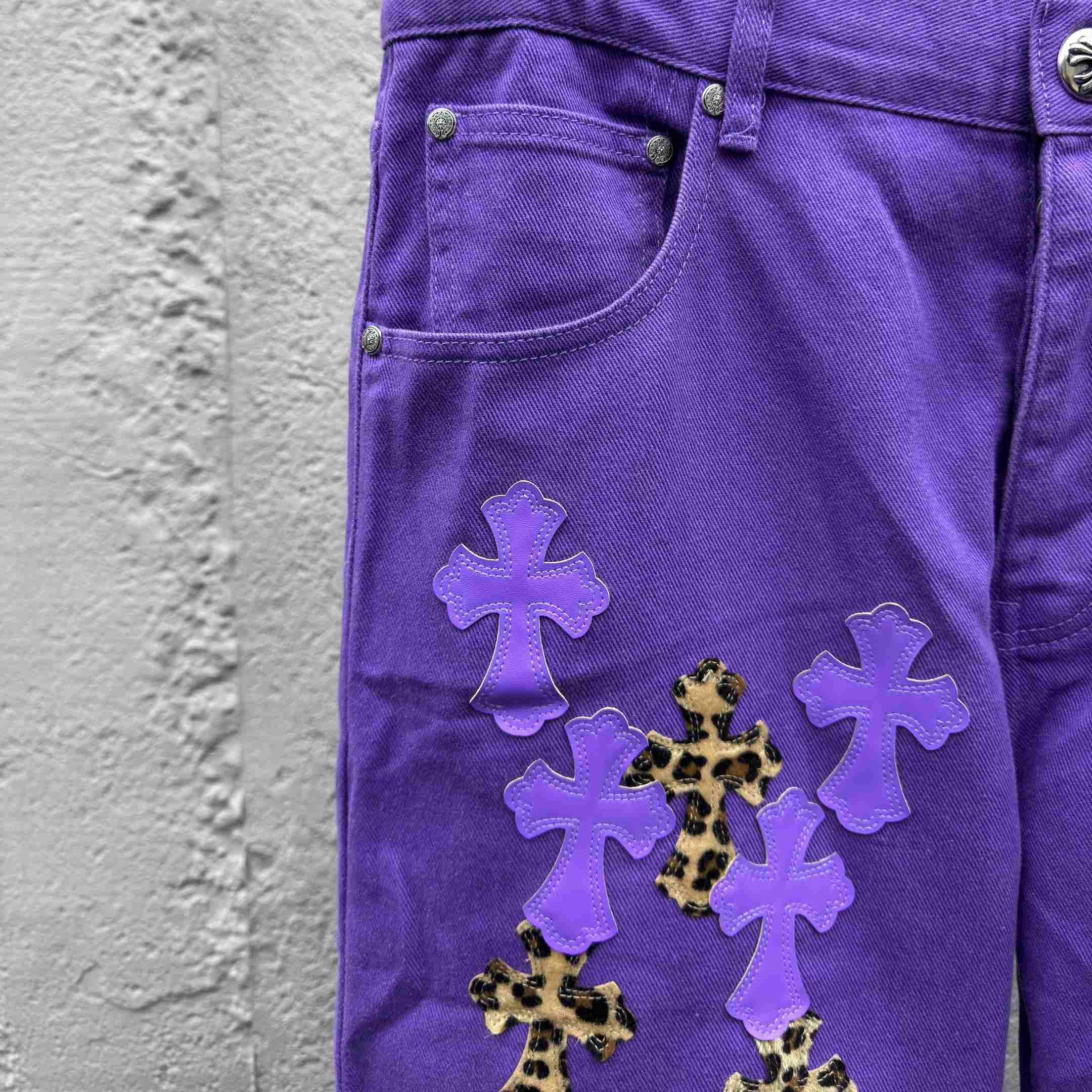 Chrome Hearts Jeans - EUR FASHION