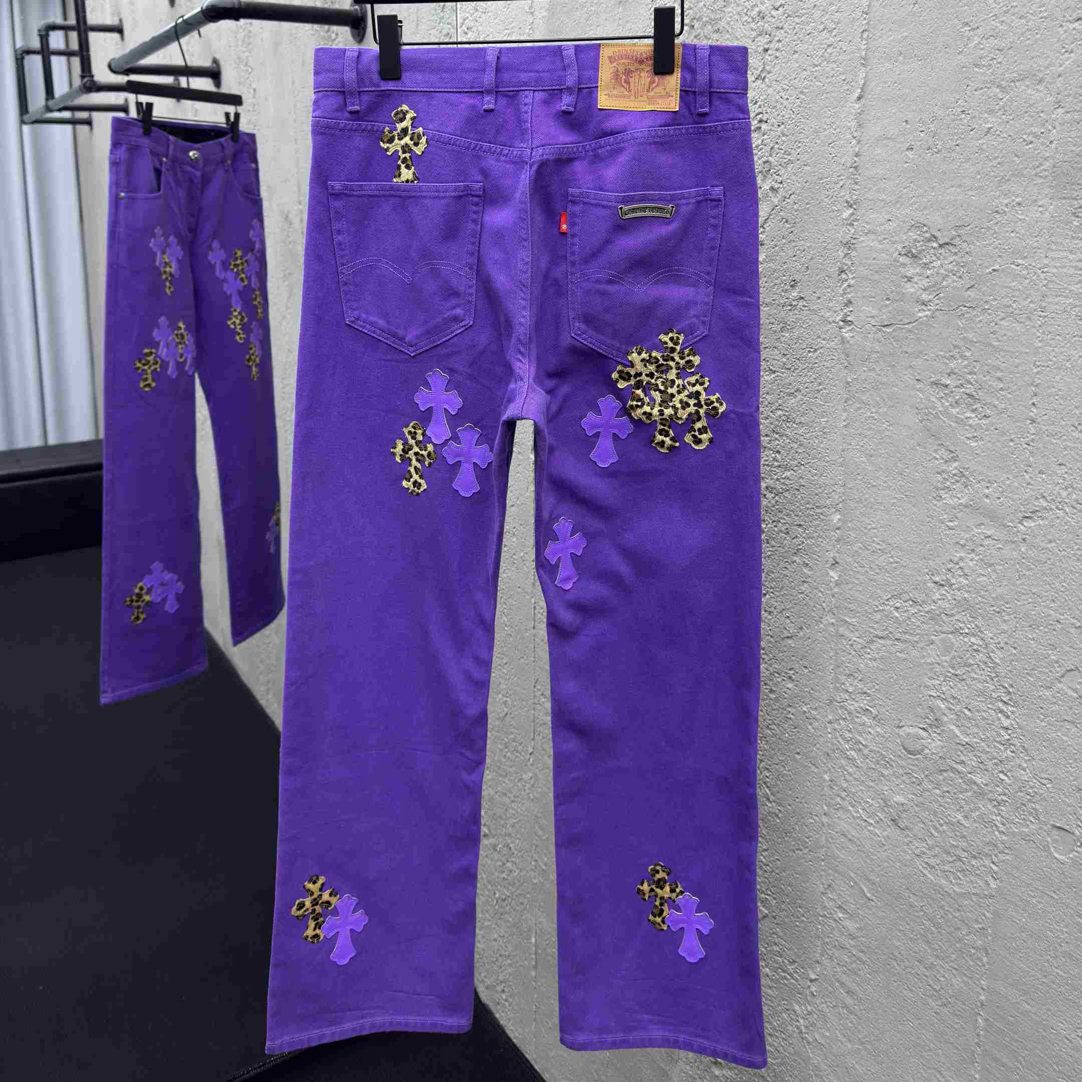 Chrome Hearts Jeans - EUR FASHION
