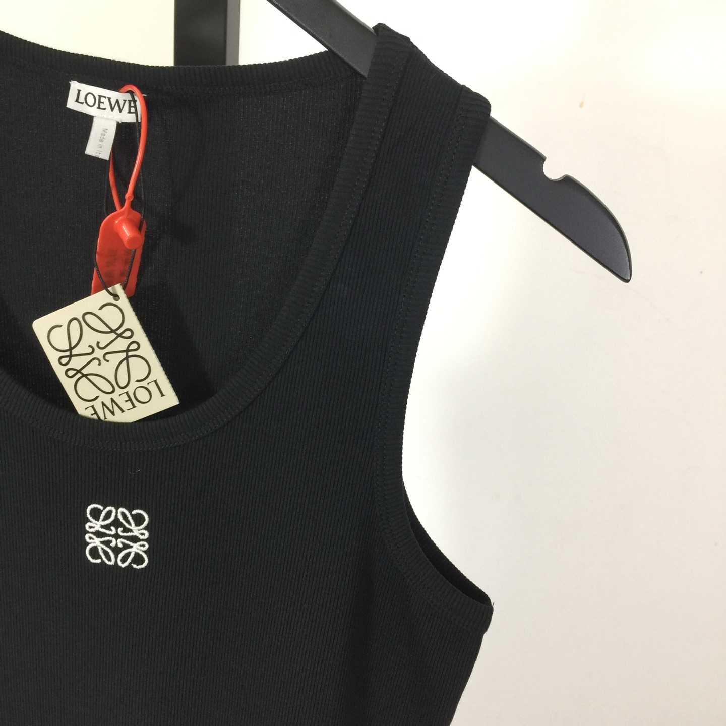 Loewe Anagram Tank Top In Cotton - EUR FASHION