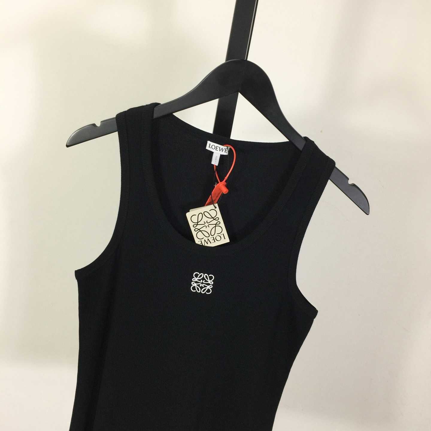 Loewe Anagram Tank Top In Cotton - EUR FASHION
