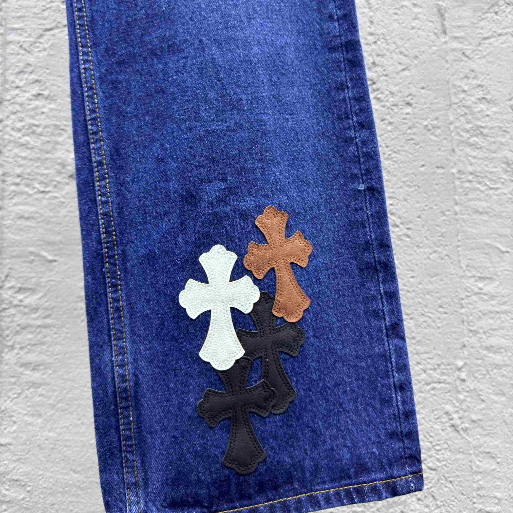 Chrome Hearts Jeans - EUR FASHION