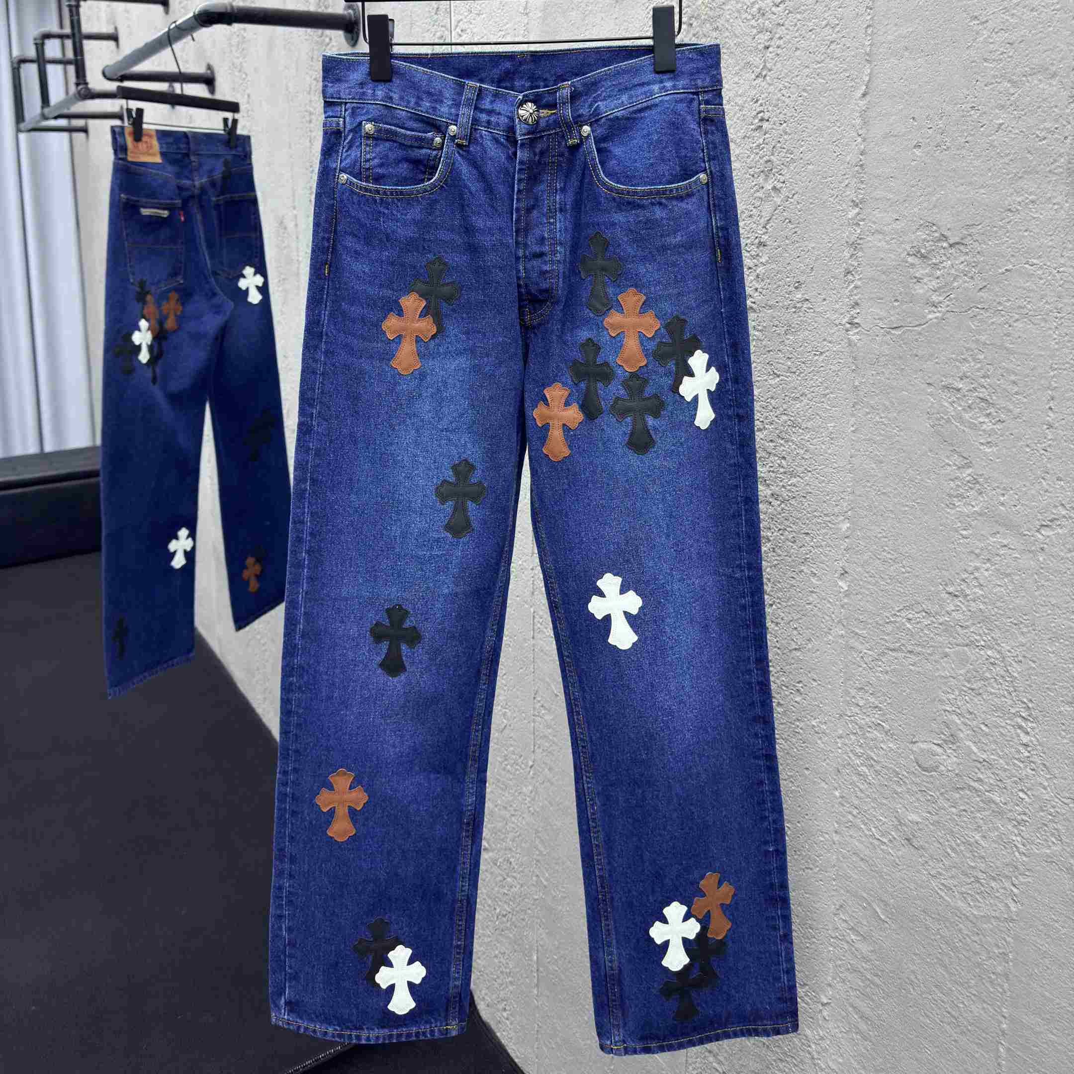 Chrome Hearts Jeans - EUR FASHION