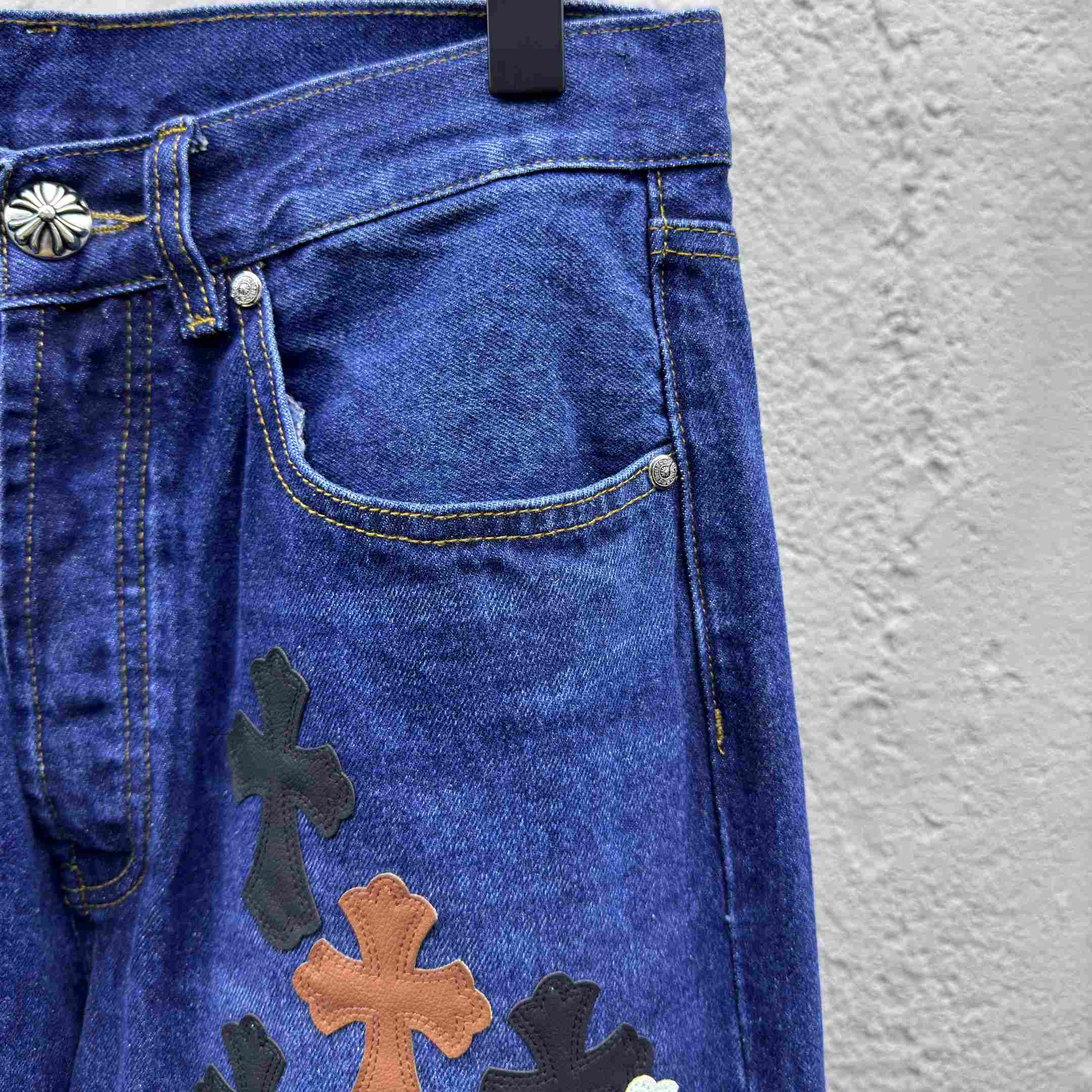 Chrome Hearts Jeans - EUR FASHION