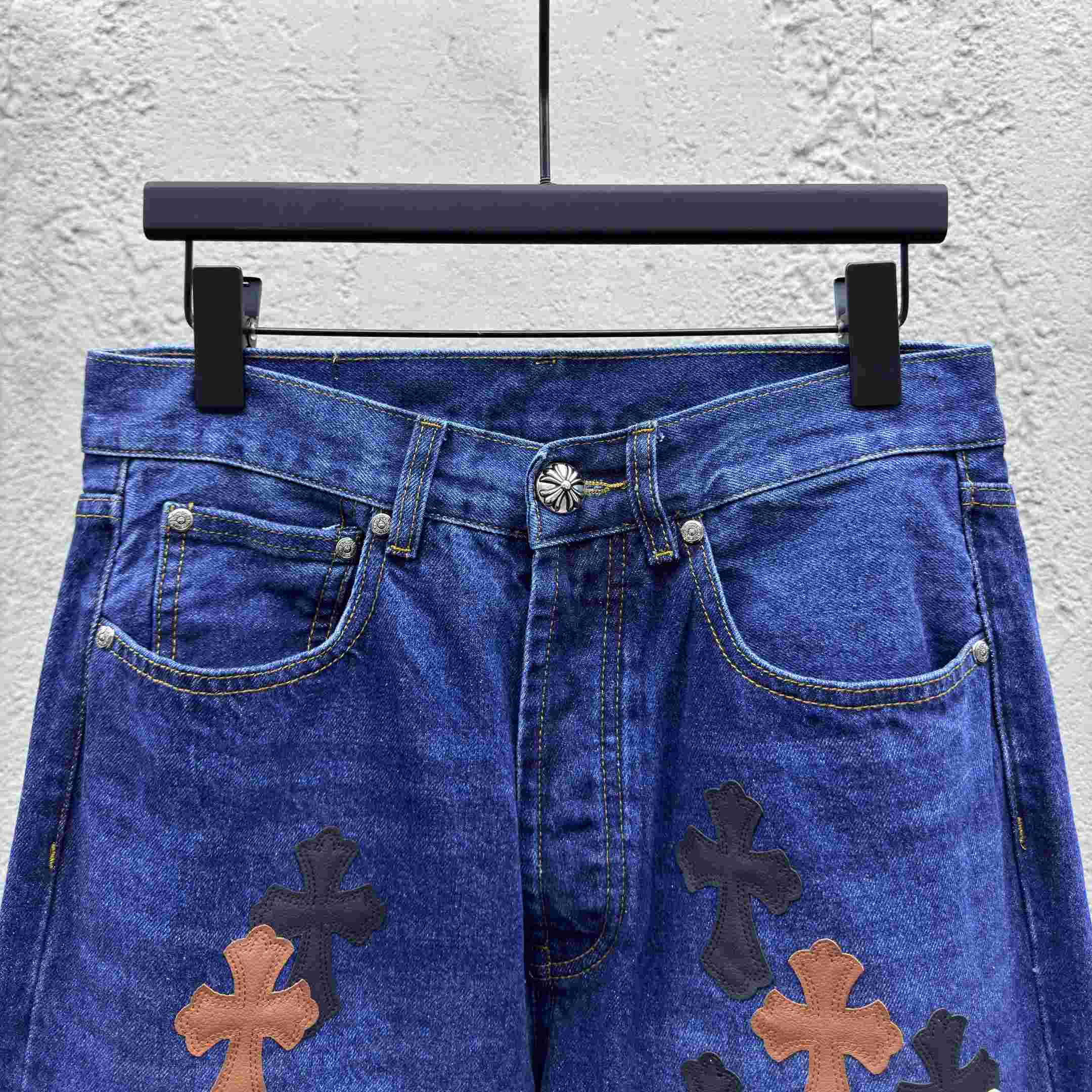 Chrome Hearts Jeans - EUR FASHION
