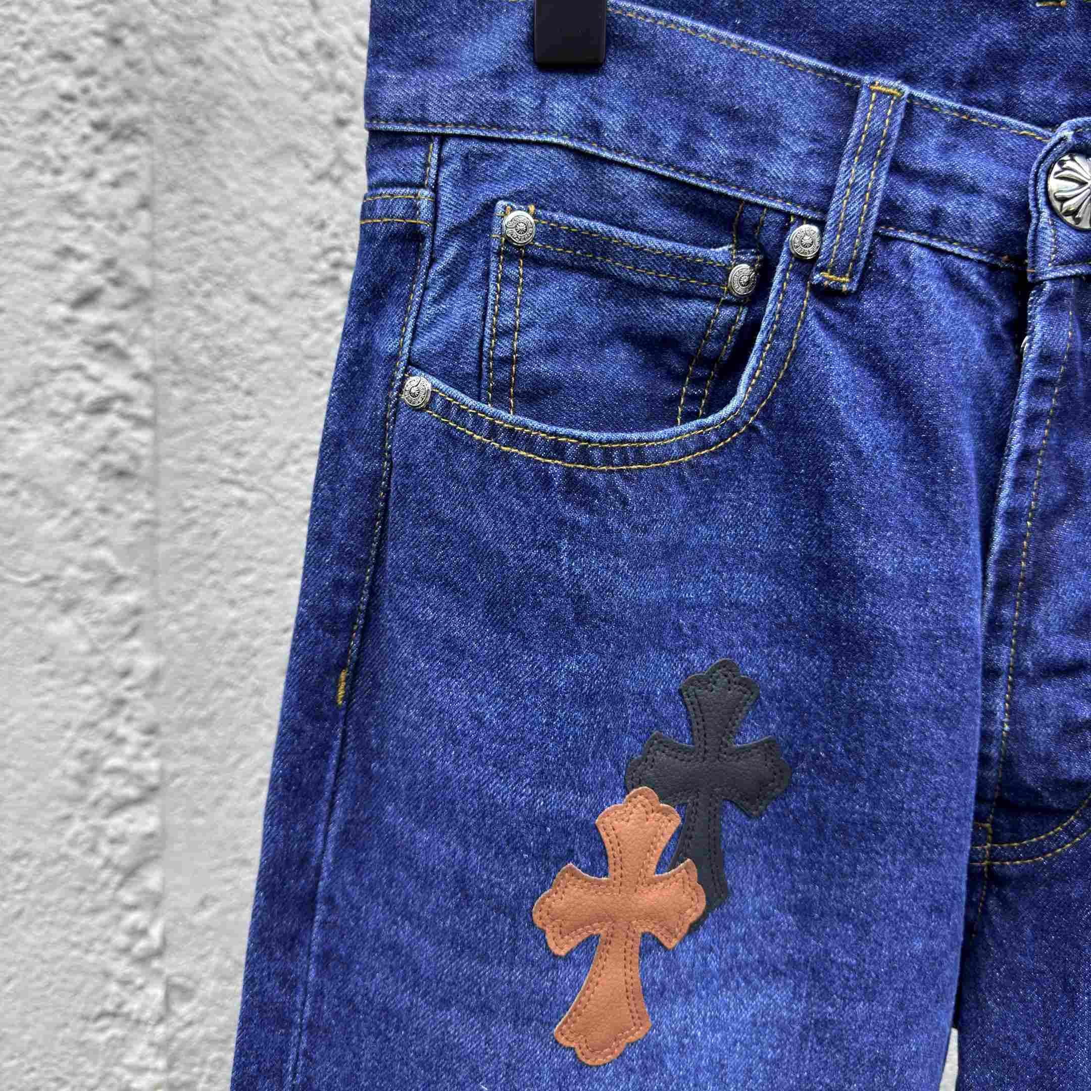 Chrome Hearts Jeans - EUR FASHION