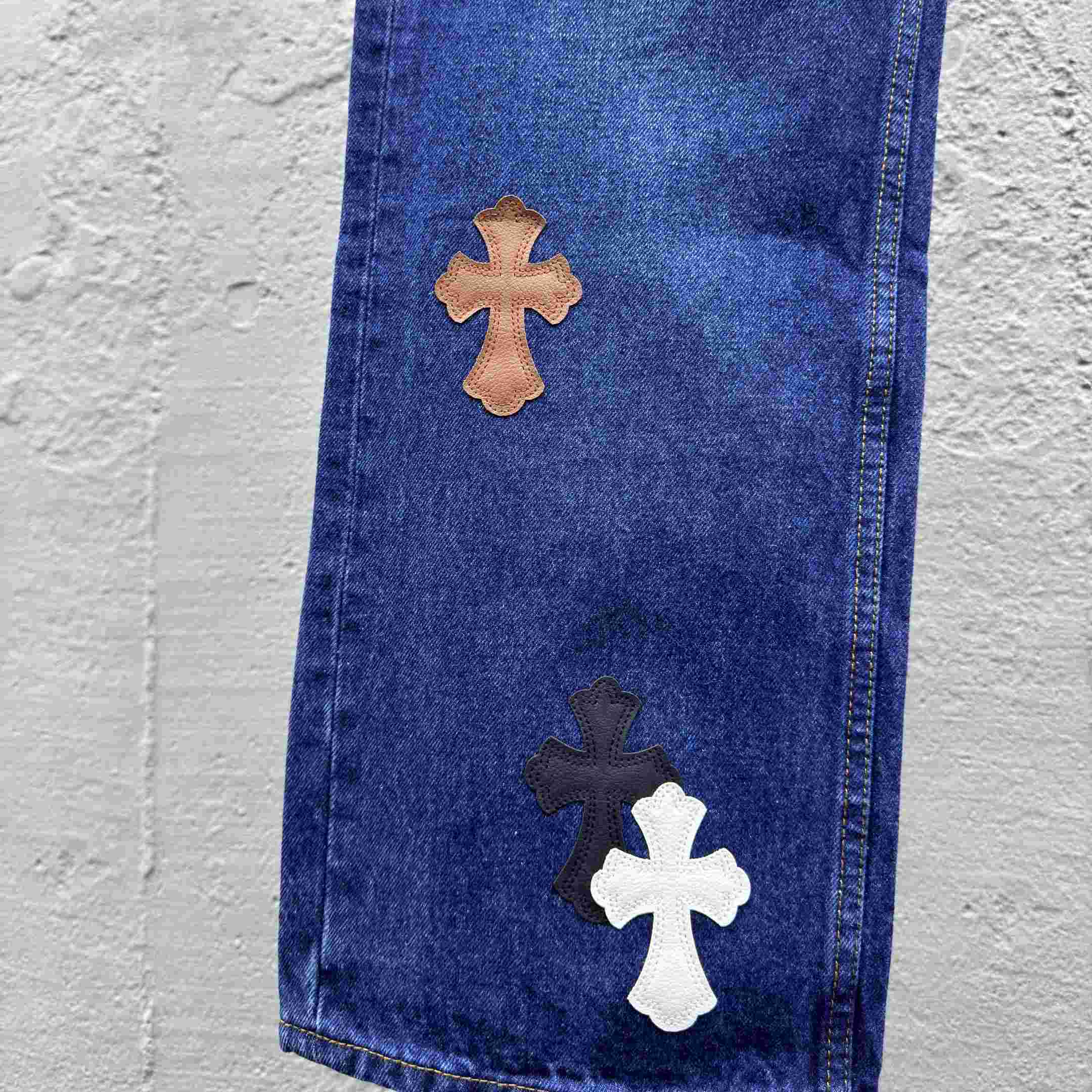 Chrome Hearts Jeans - EUR FASHION