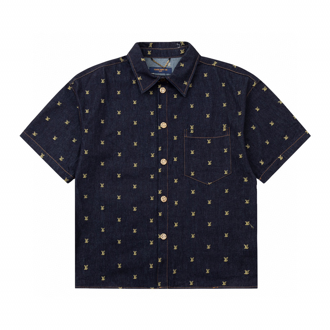 Louis Vuitton Denim Shirts  yf1210  (50% Off Sale) - EUR FASHION