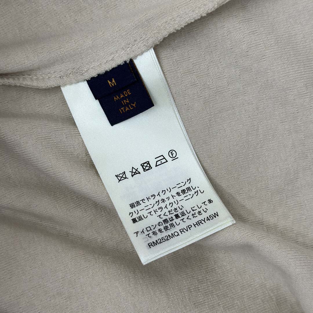 Louis Vuitton Damier French Terry T-Shirt   1AHUVC - EUR FASHION