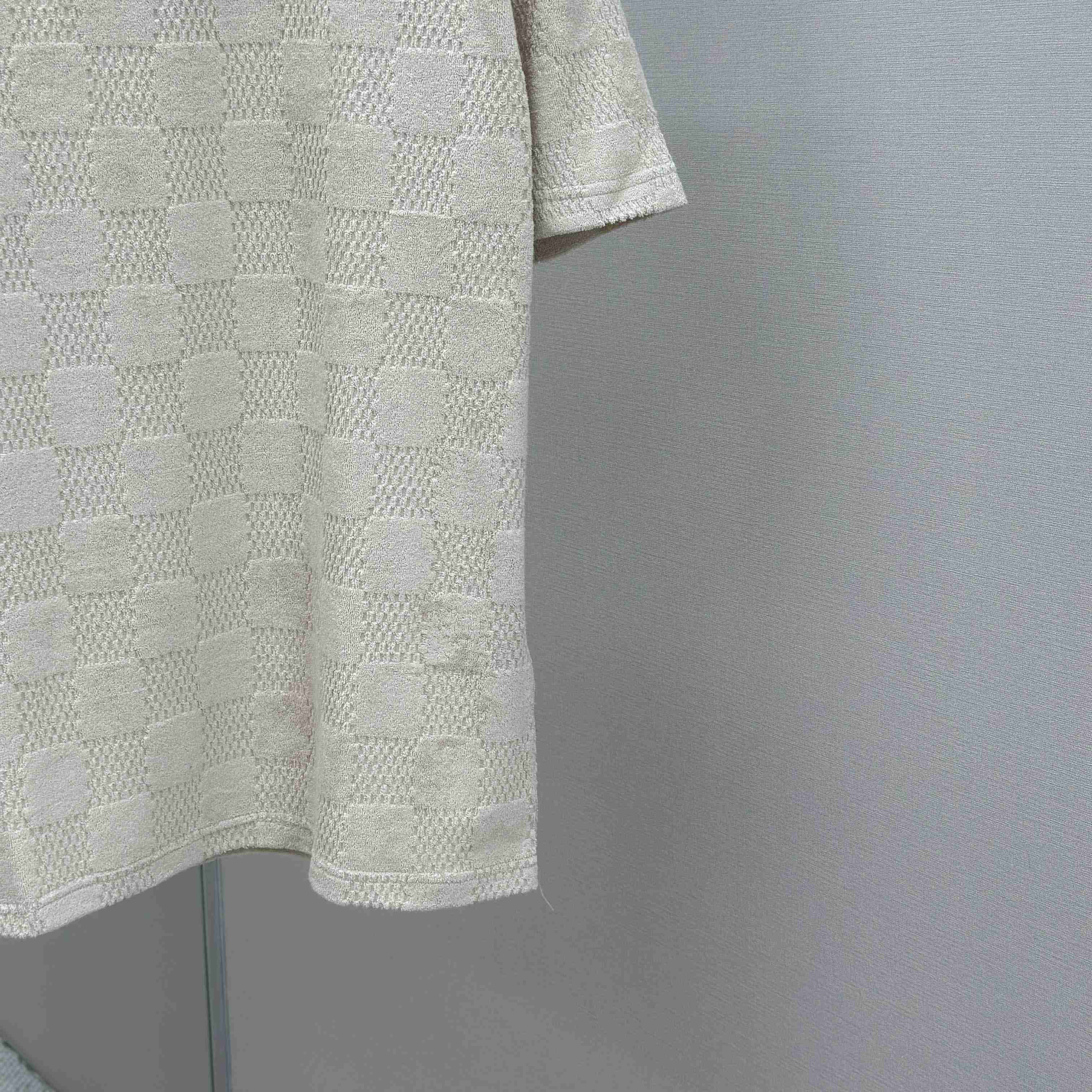 Louis Vuitton Damier French Terry T-Shirt   1AHUVC - EUR FASHION
