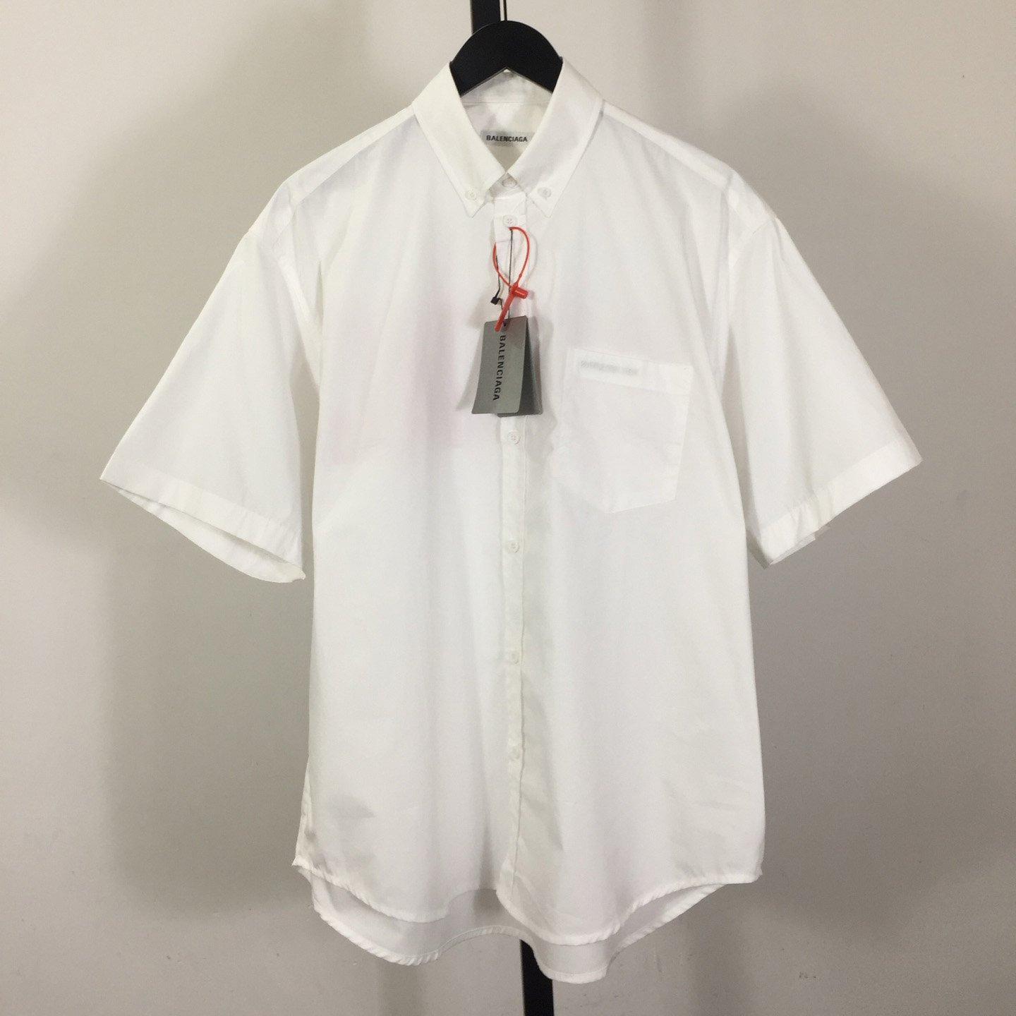 Balenciaga Security Tape Logo  Shirt - EUR FASHION