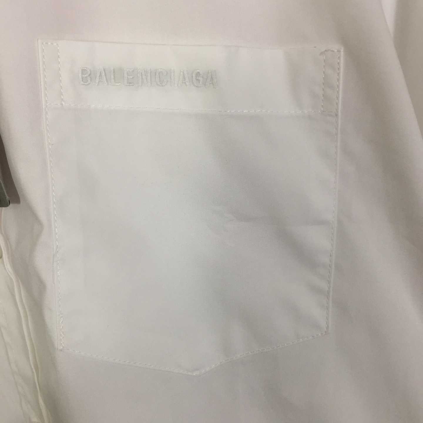 Balenciaga Security Tape Logo  Shirt - EUR FASHION