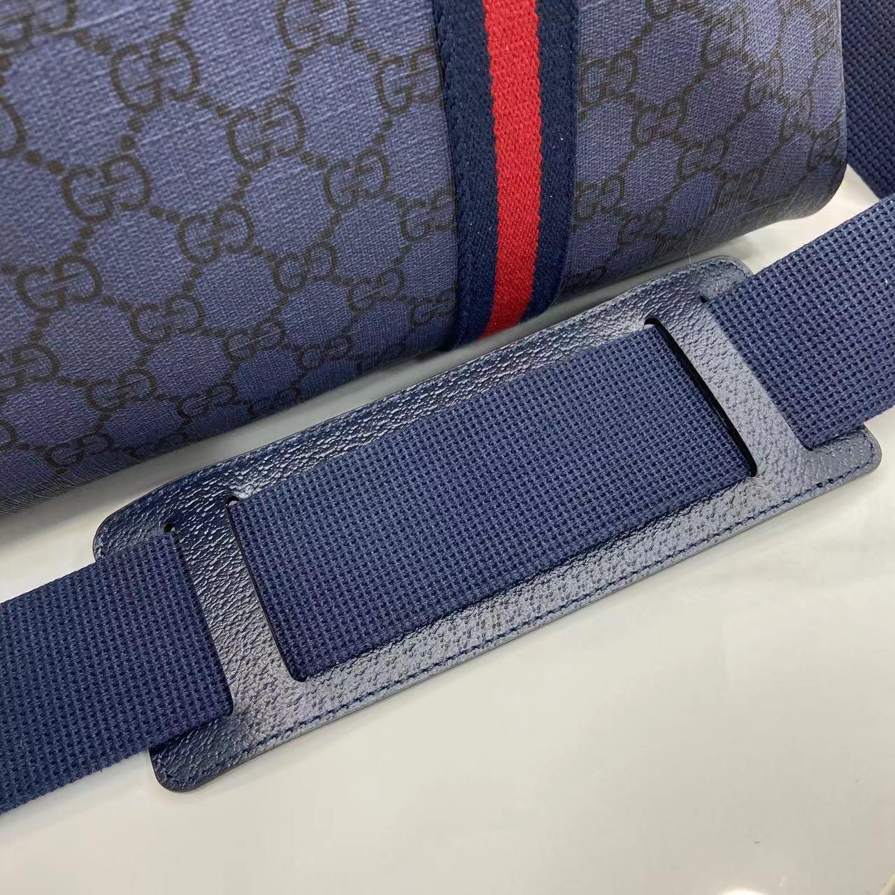 Gucci Medium Duffle Bag With Web - EUR FASHION