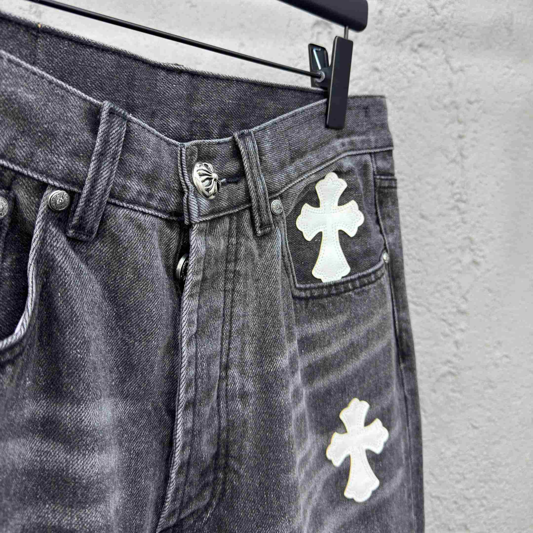 Chrome Hearts Jeans - EUR FASHION