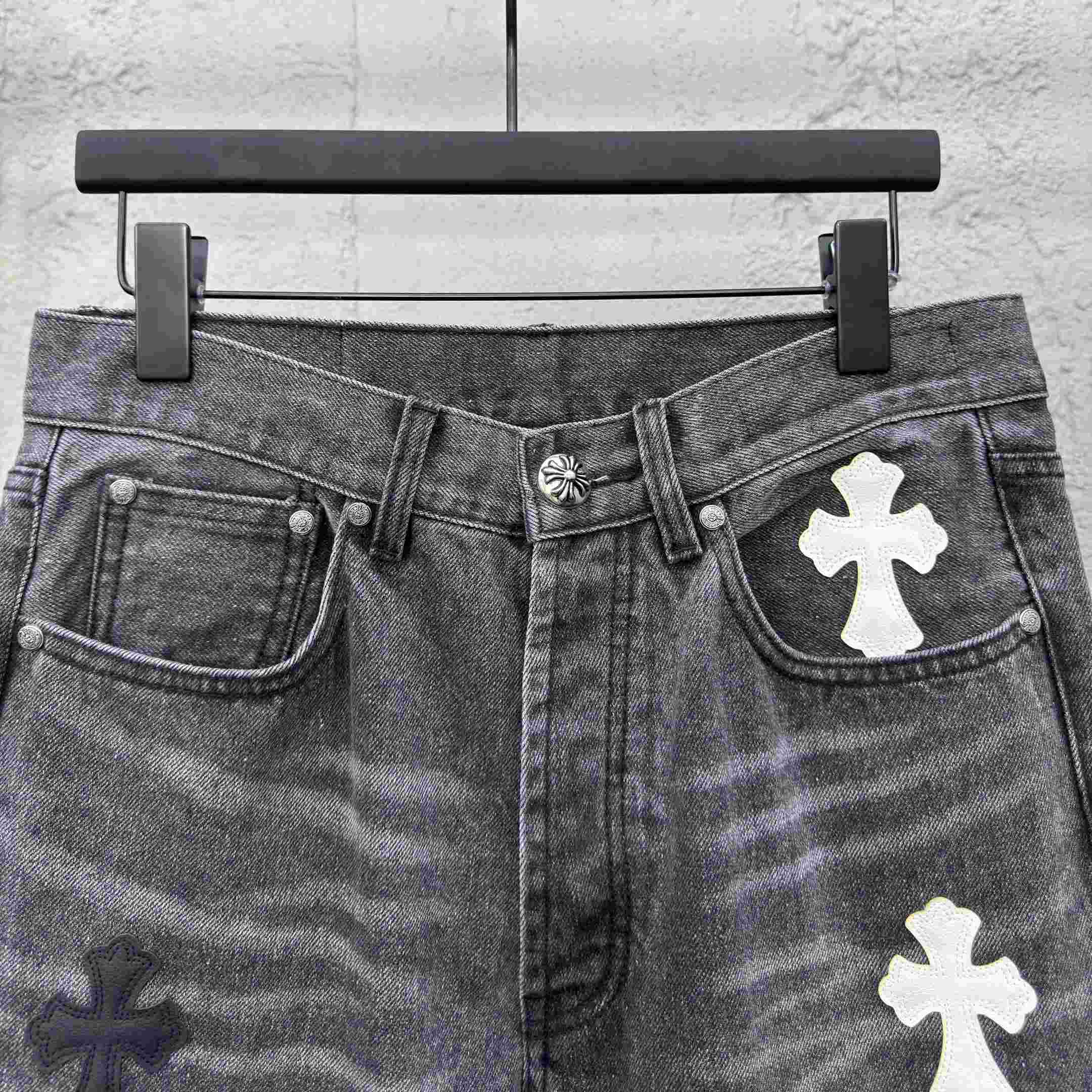 Chrome Hearts Jeans - EUR FASHION