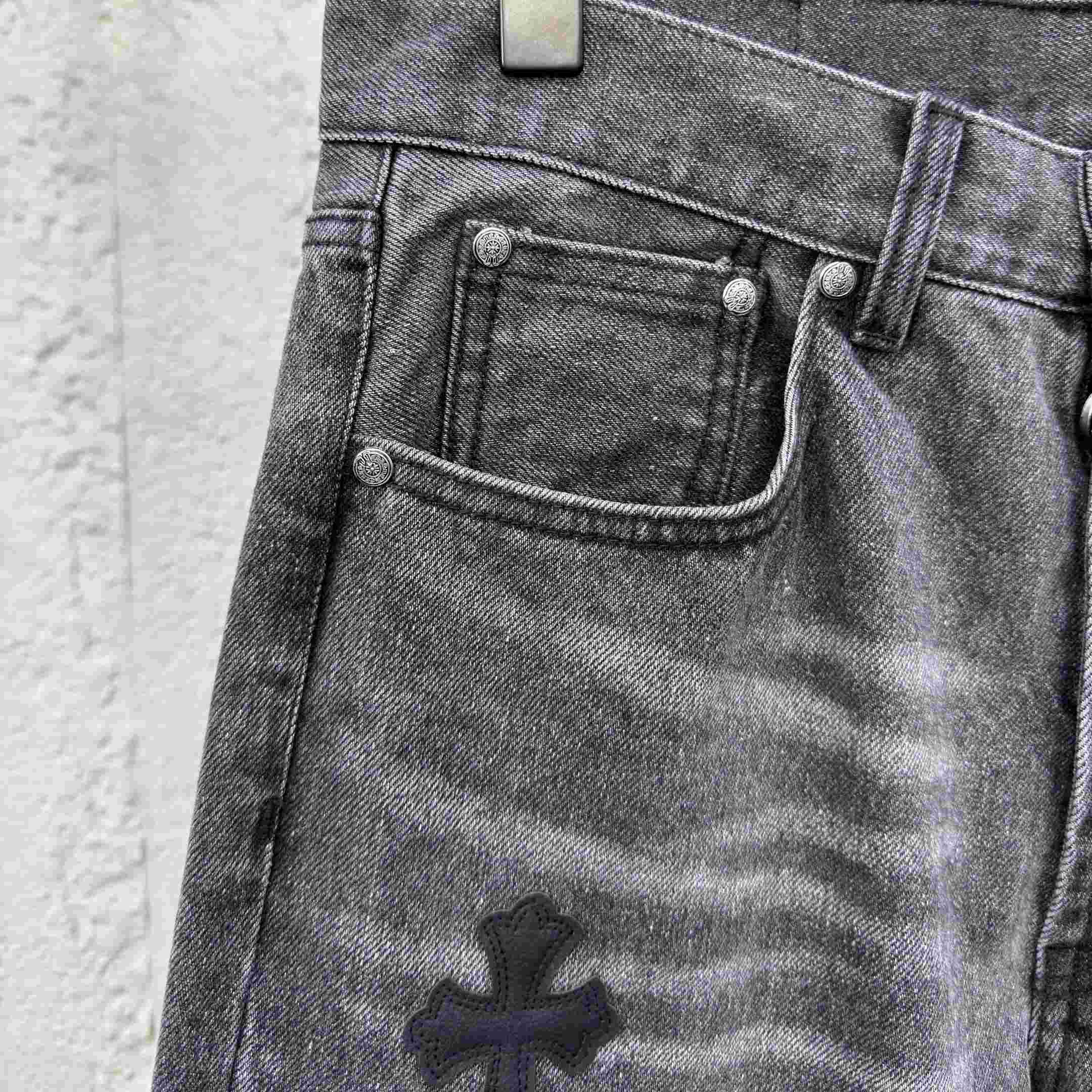 Chrome Hearts Jeans - EUR FASHION