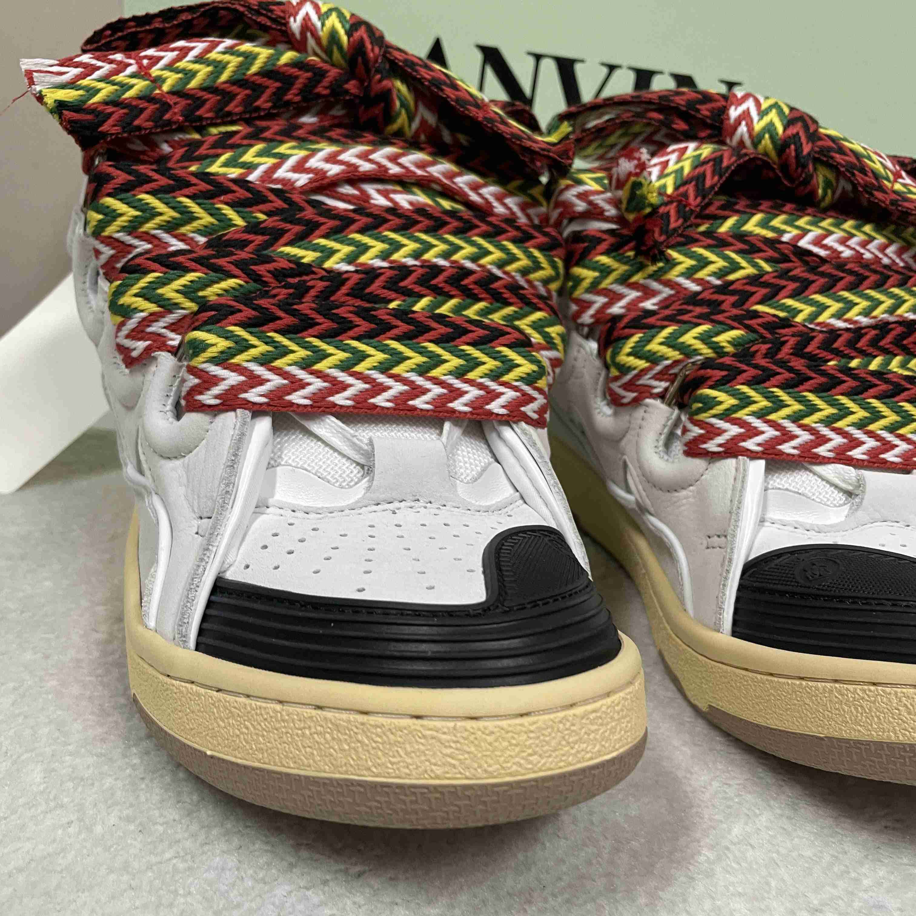 Lanvin Curb lace-up Sneakers - EUR FASHION