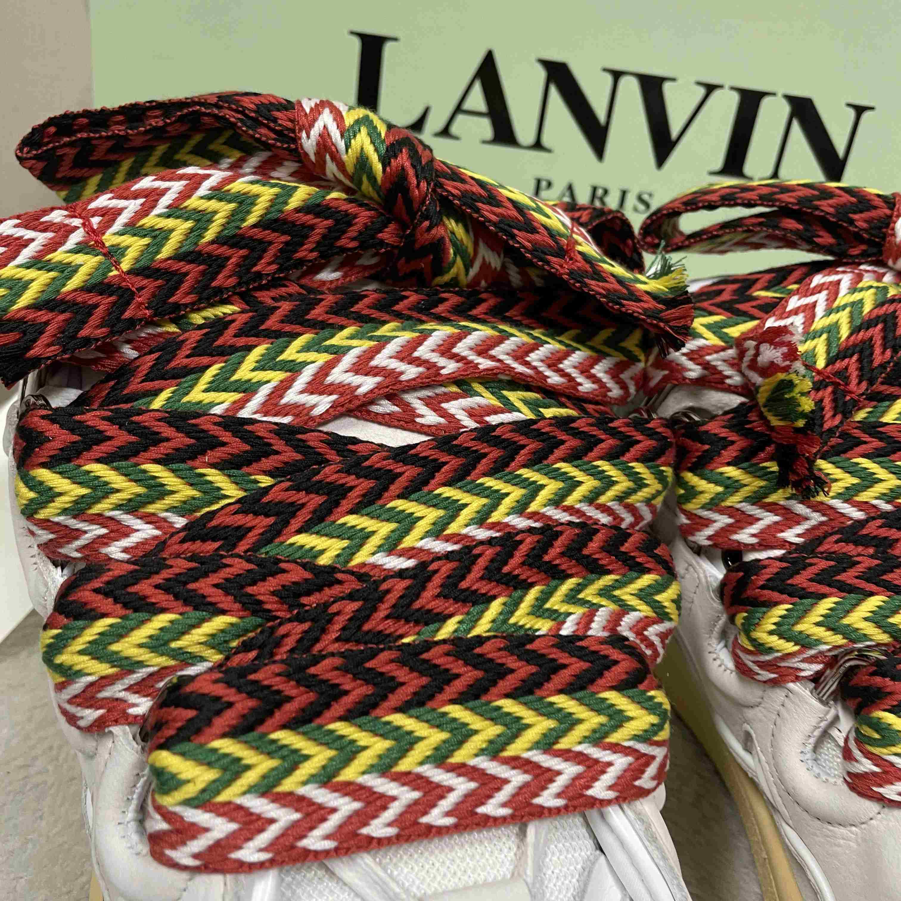 Lanvin Curb lace-up Sneakers - EUR FASHION