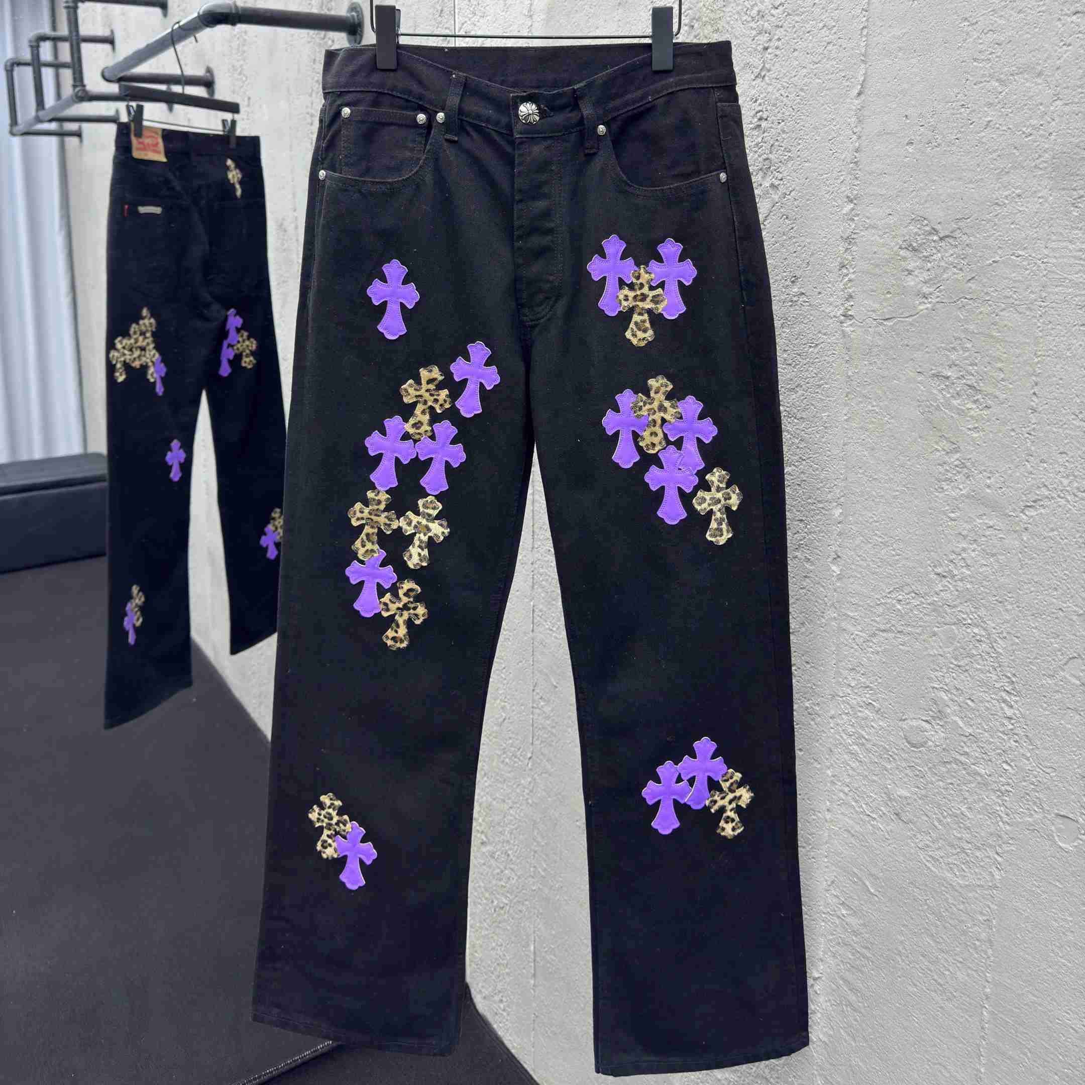 Chrome Hearts Jeans - EUR FASHION