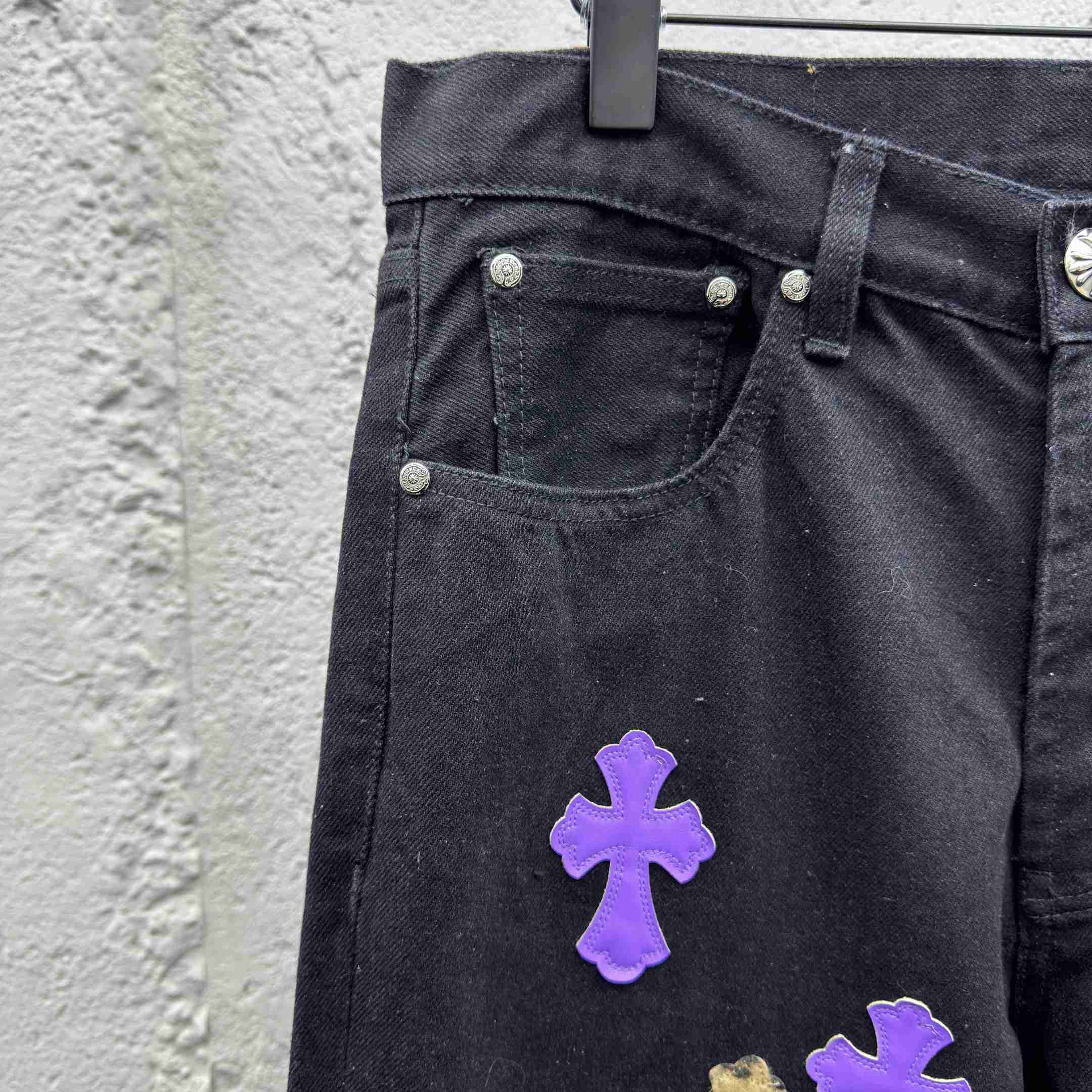 Chrome Hearts Jeans - EUR FASHION