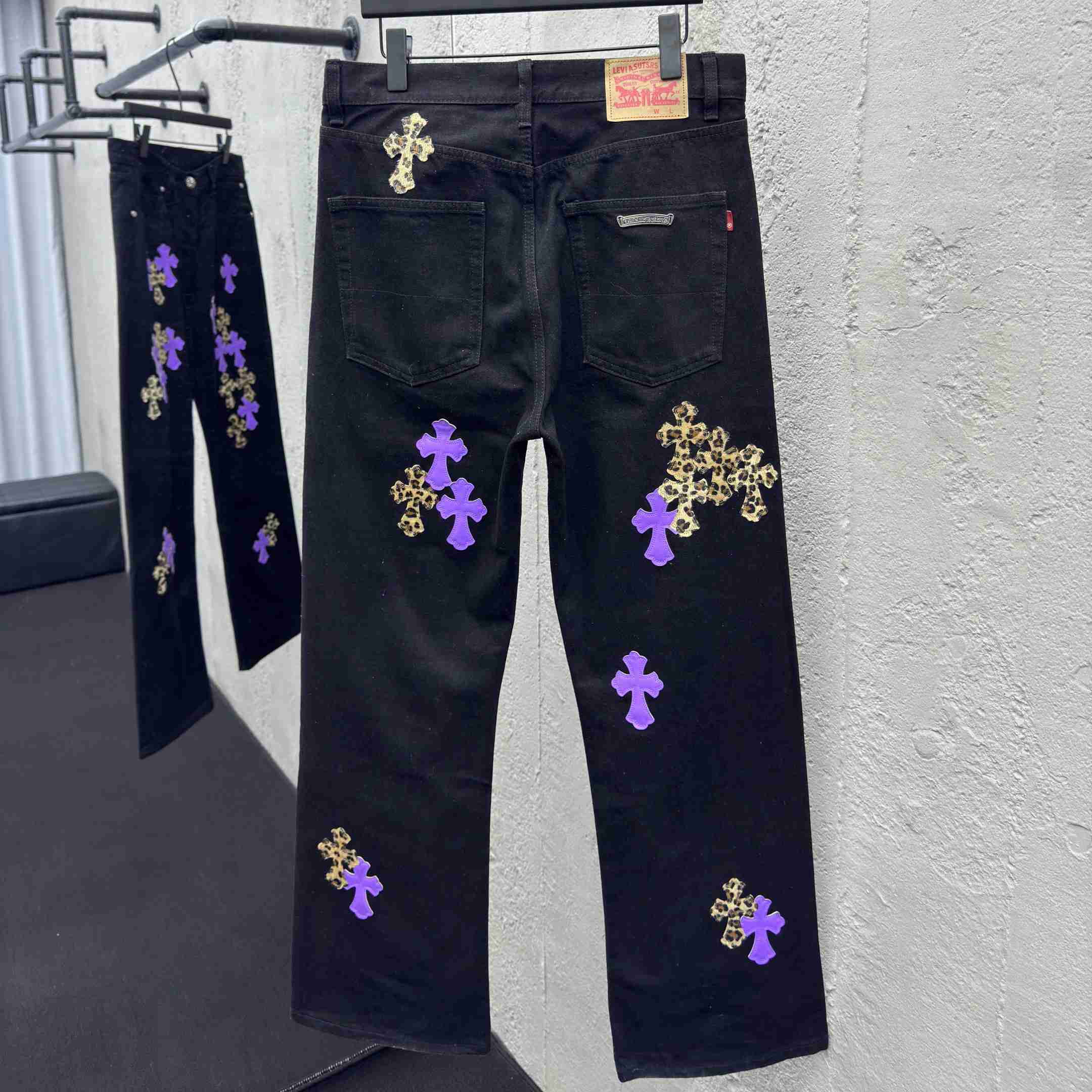 Chrome Hearts Jeans - EUR FASHION
