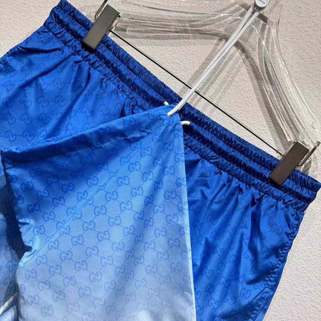 Gucci Printed Technical Poplin Swim Shorts  - EUR FASHION