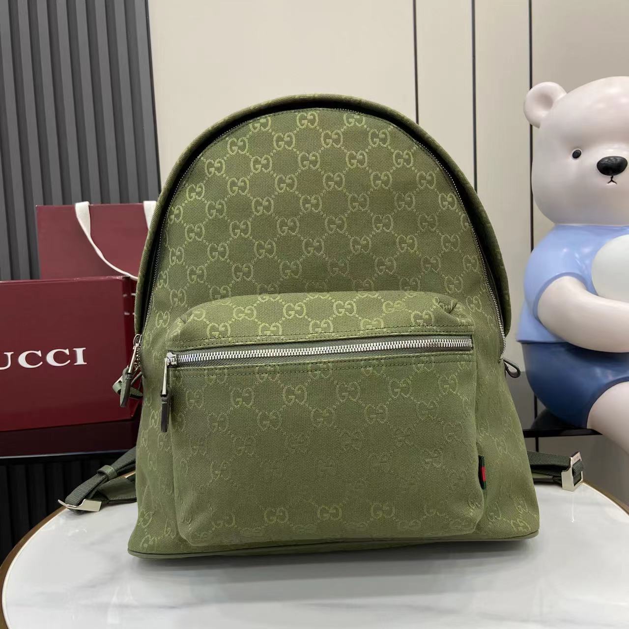 Gucci GG Canvas Medium Backpack - EUR FASHION