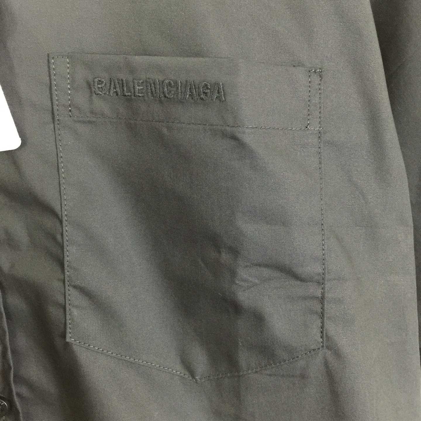 Balenciaga Security Tape Logo  Shirt - EUR FASHION