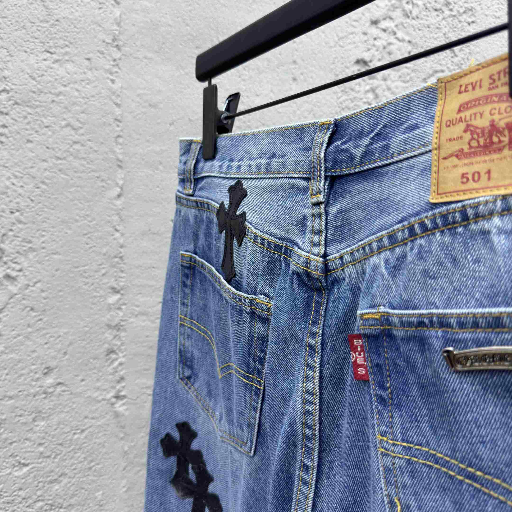 Chrome Hearts Jeans - EUR FASHION