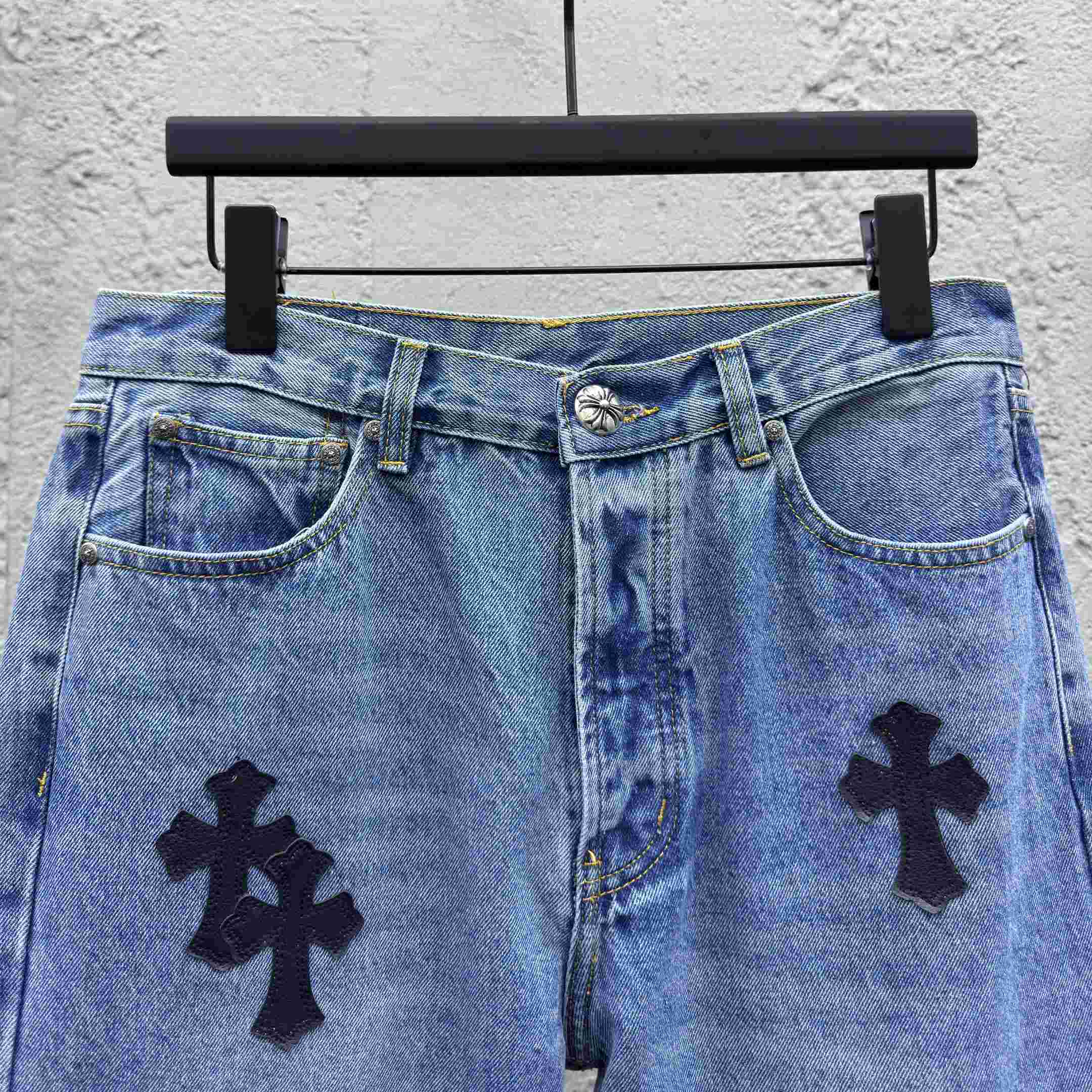 Chrome Hearts Jeans - EUR FASHION